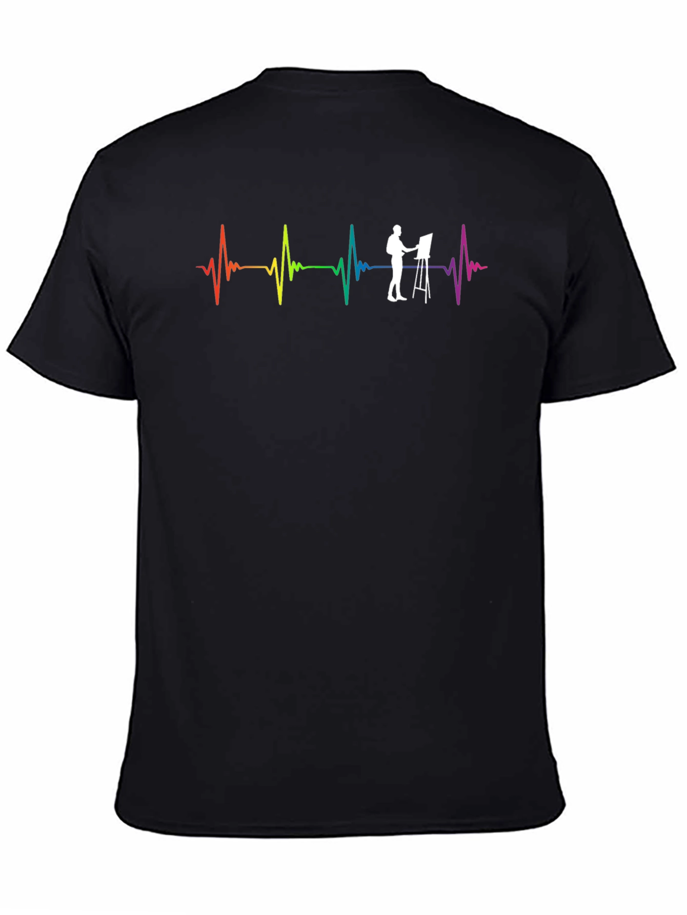 Artist Heartbeat T-Shirt - Painter Pulse Tee