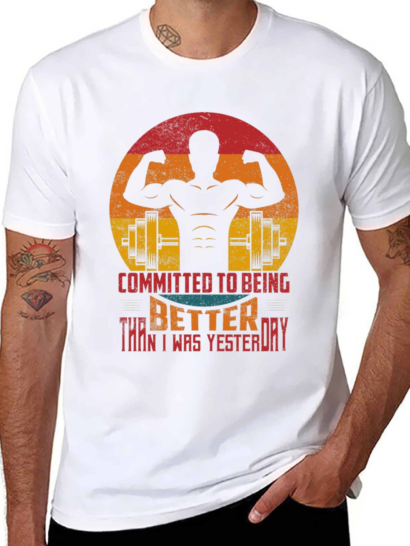 Gym Motivation T-Shirt - Better Every Day