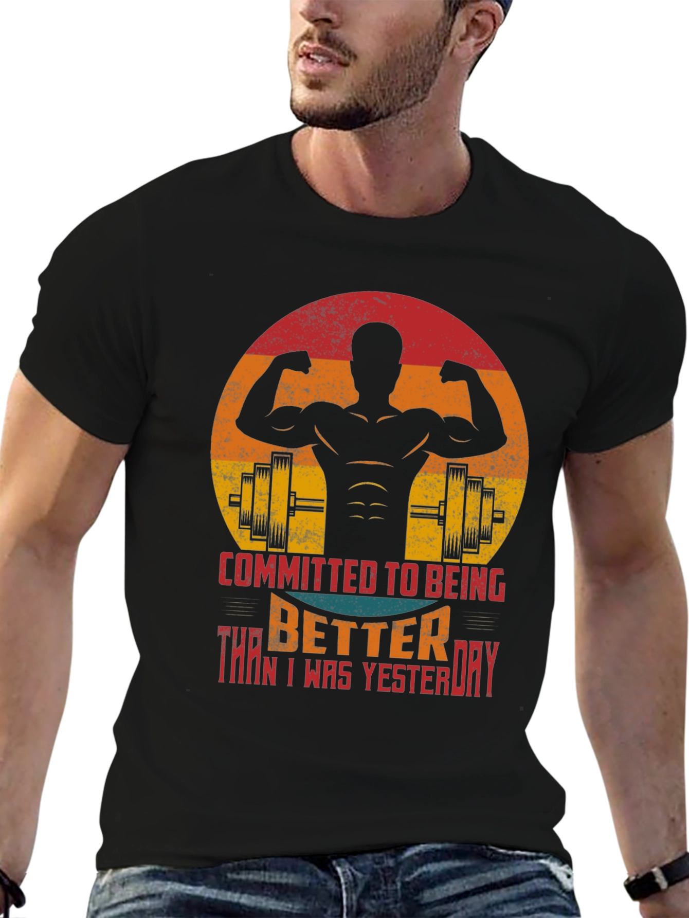 Gym Motivation T-Shirt - Better Every Day