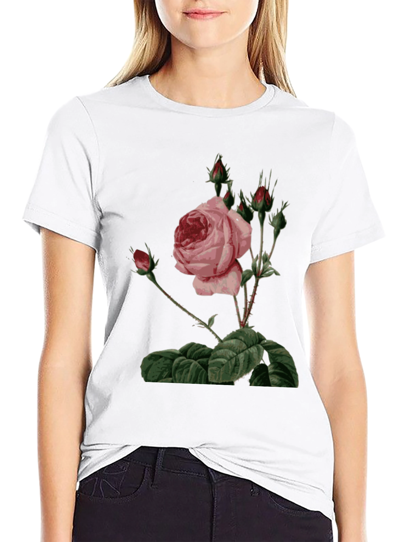 Rose Graphic T-Shirt