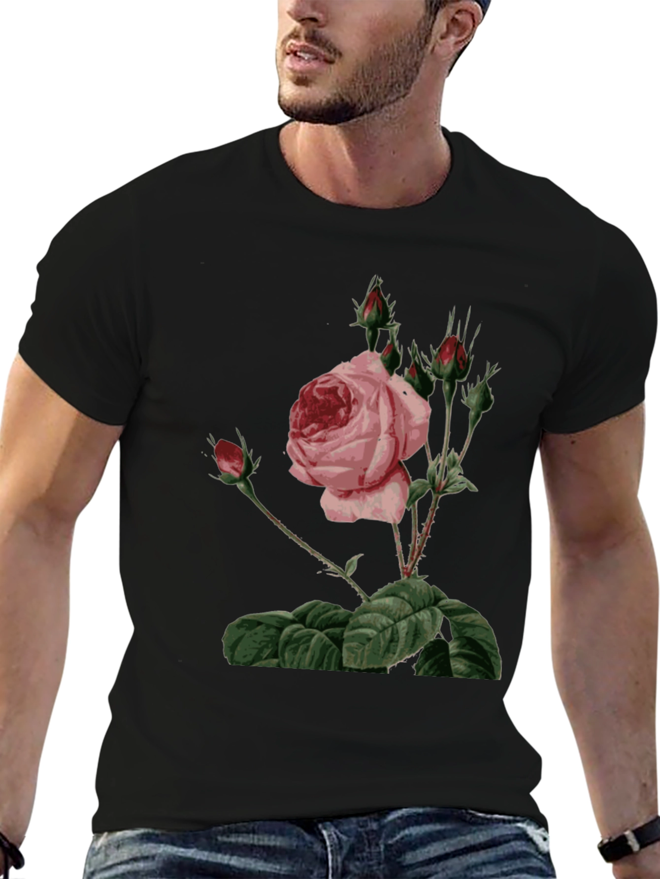 Rose Graphic T-Shirt