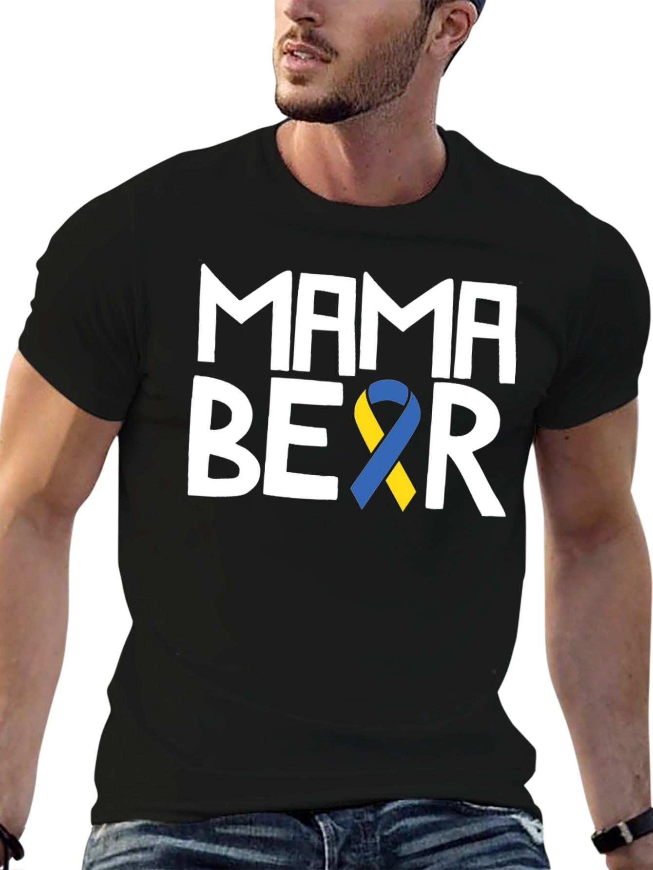 Mama Bear Down Syndrome Awareness T-Shirt
