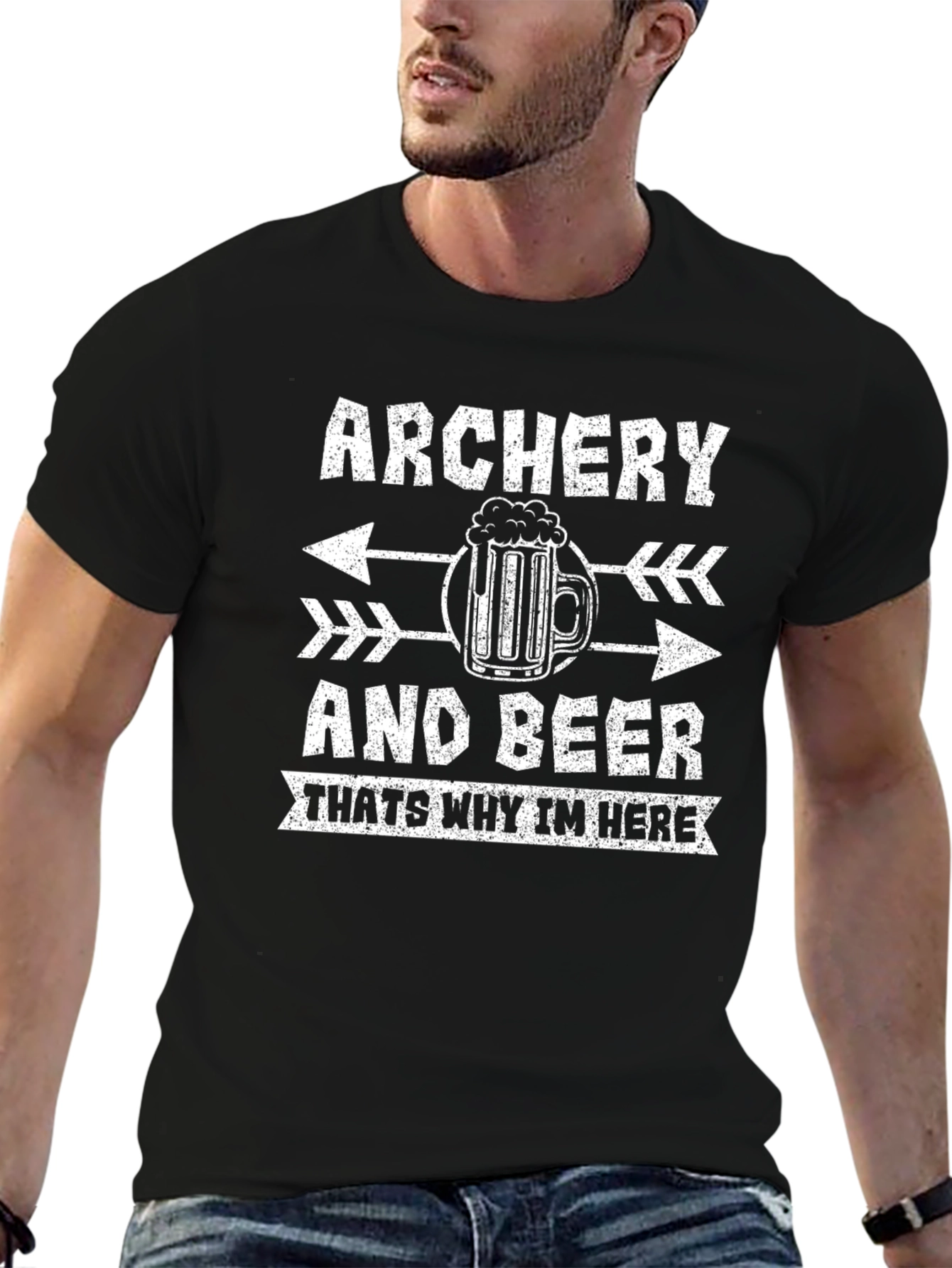 Archery and Beer T-Shirt - Funny Archer Tee