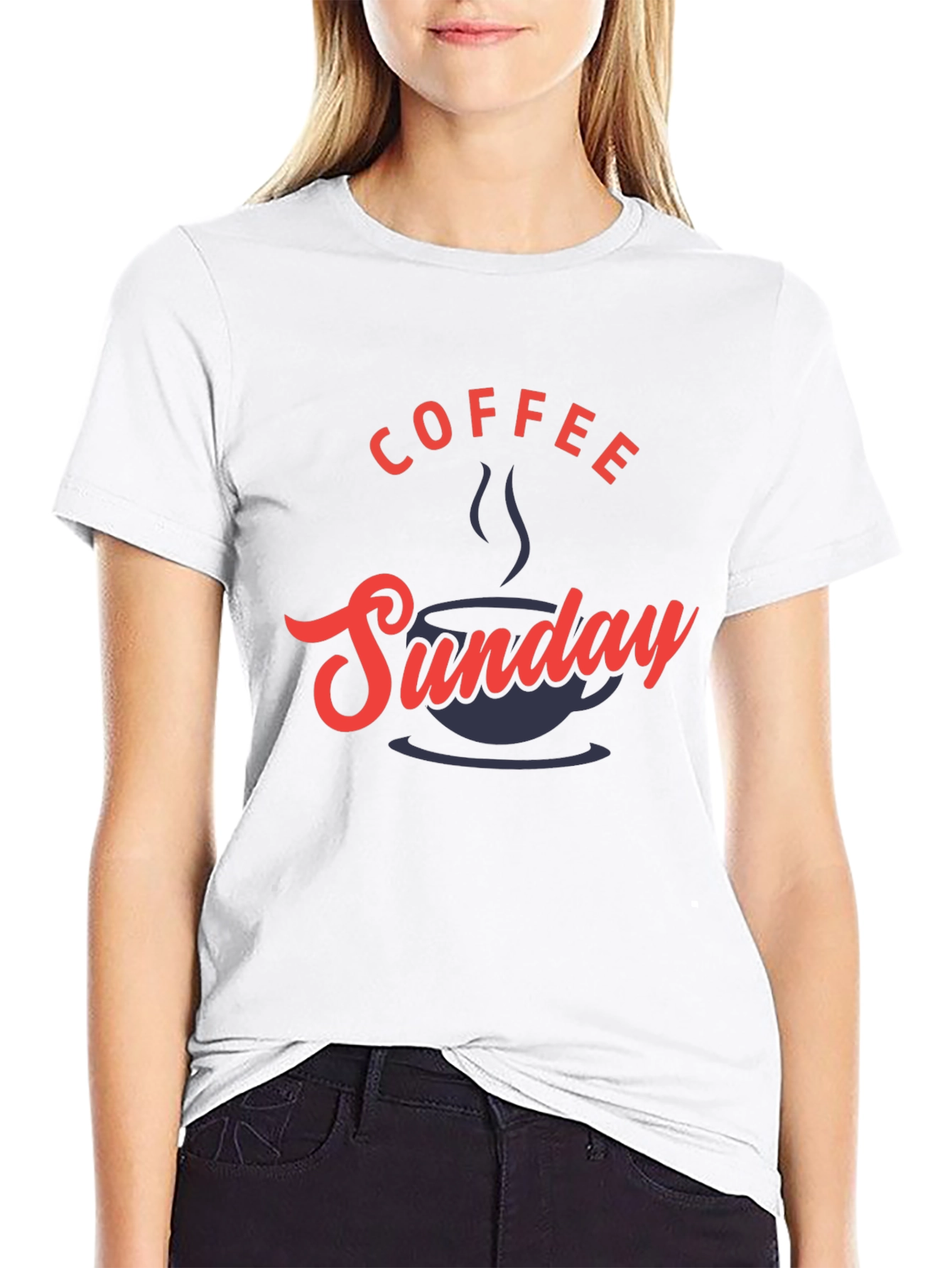 Coffee Sunday Graphic T-Shirt