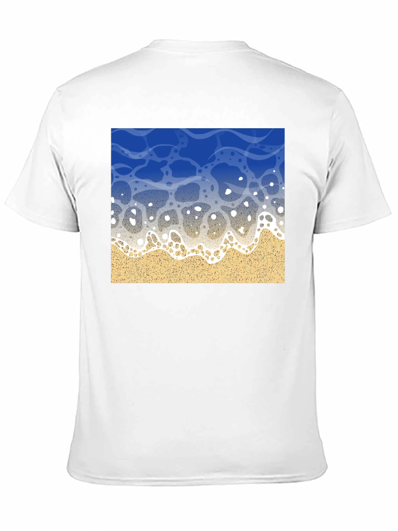 Ocean Wave Graphic Tee - Beach Vibes