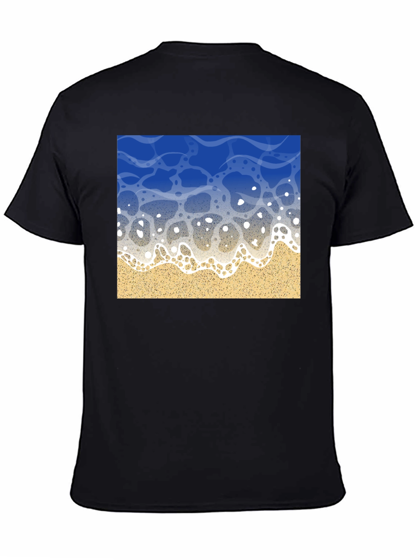 Ocean Wave Graphic Tee - Beach Vibes