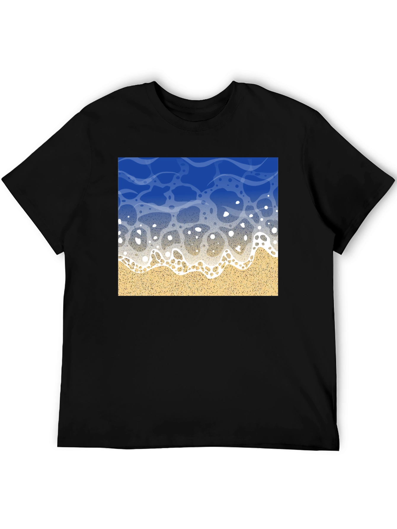 Ocean Wave Graphic Tee - Beach Vibes