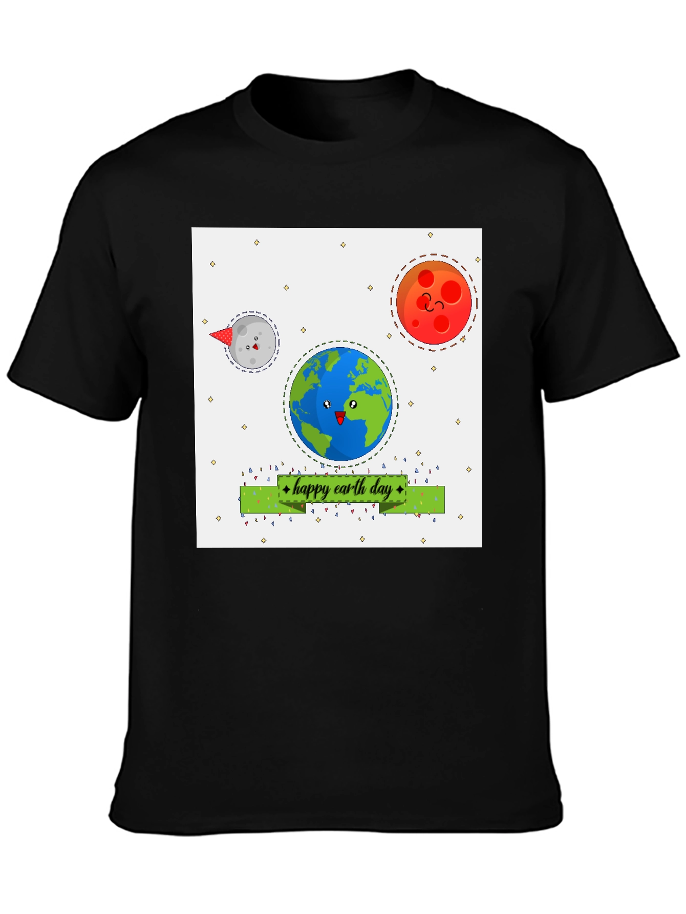 Happy Earth Day Cartoon T-Shirt