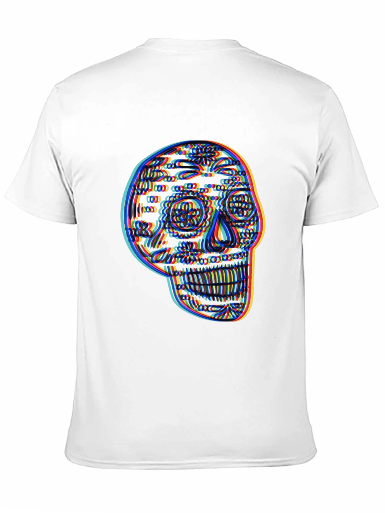 Skull Graphic Mens Black T-Shirt