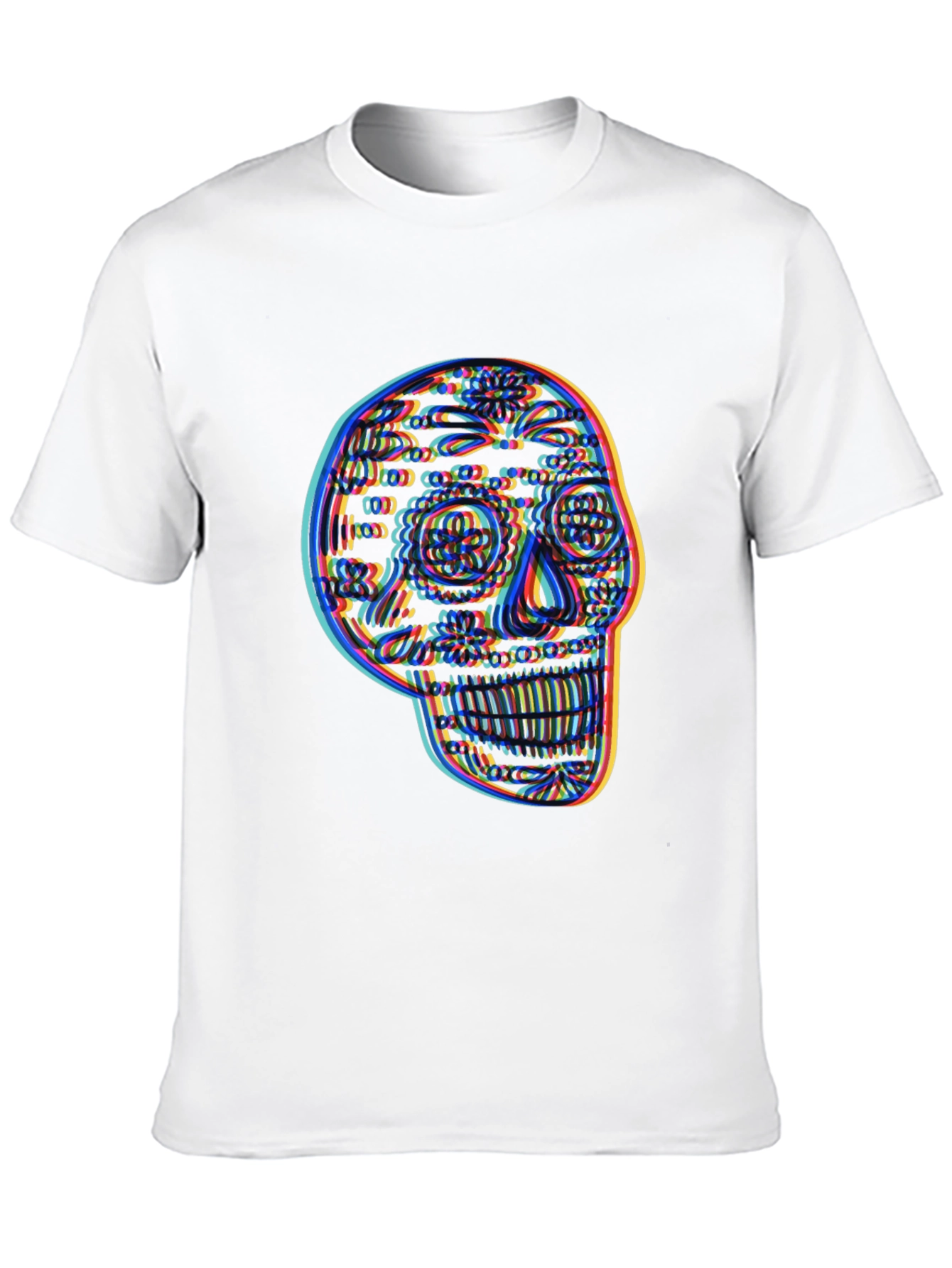 Skull Graphic Mens Black T-Shirt