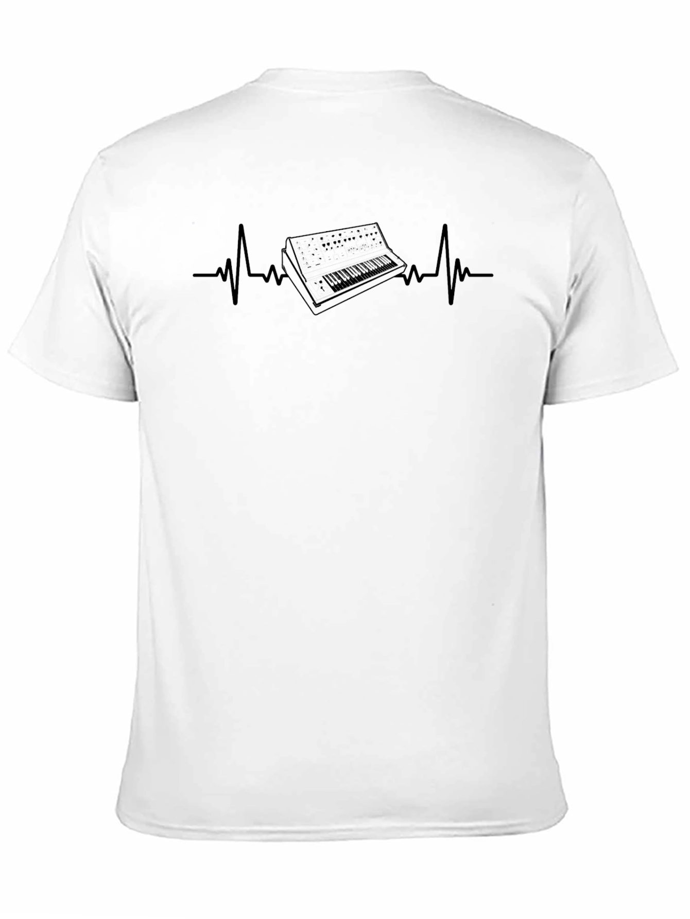 Keyboard Heartbeat T-Shirt - Musician Tee