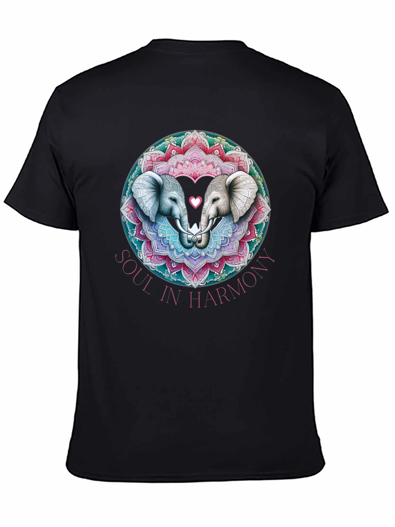 Soul in Harmony Elephant Graphic Tee