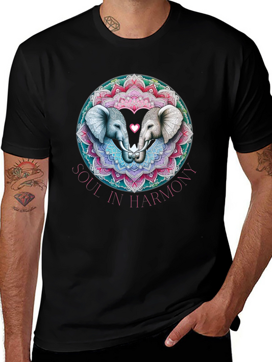 Soul in Harmony Elephant Graphic Tee