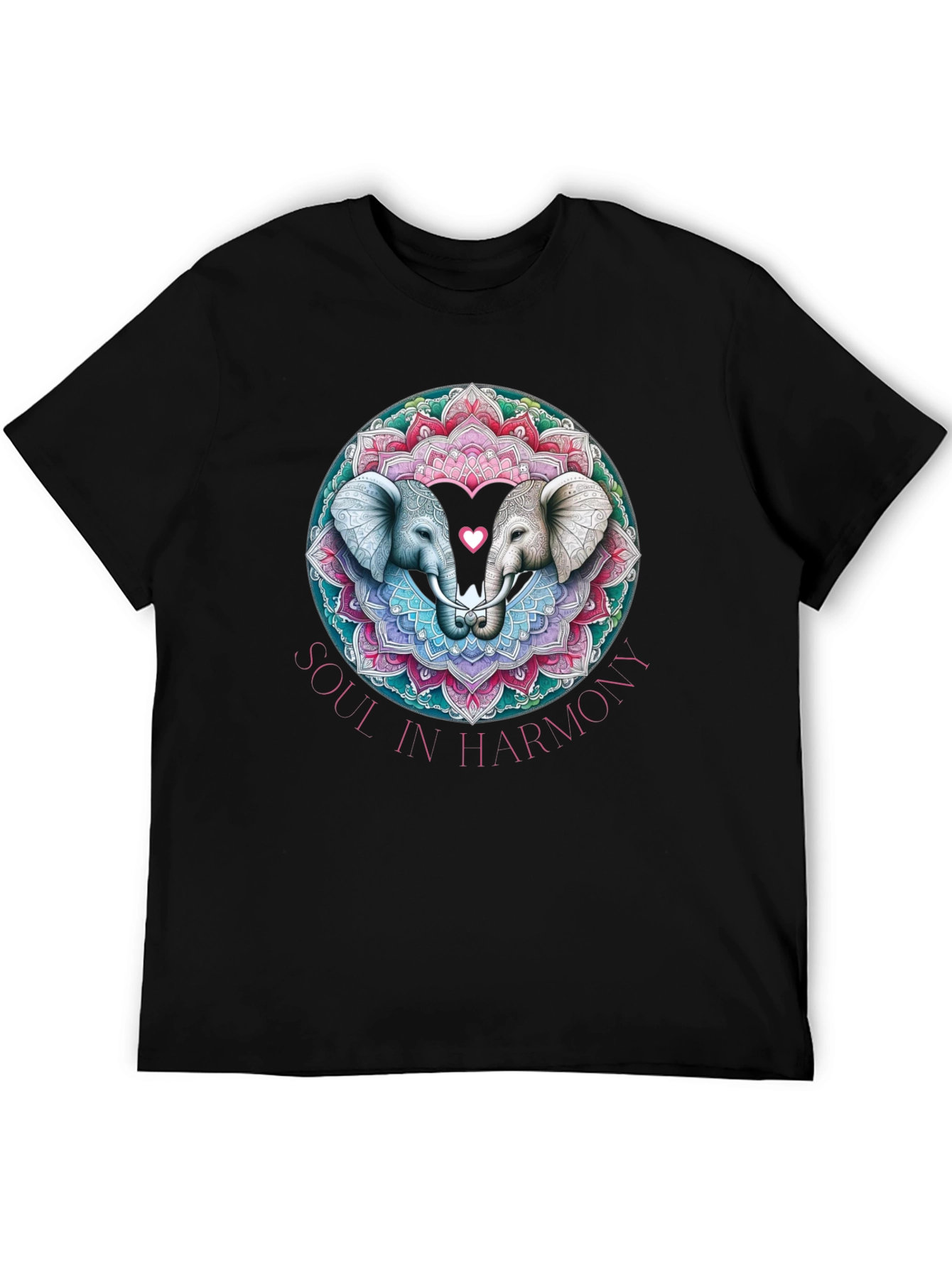 Soul in Harmony Elephant Graphic Tee