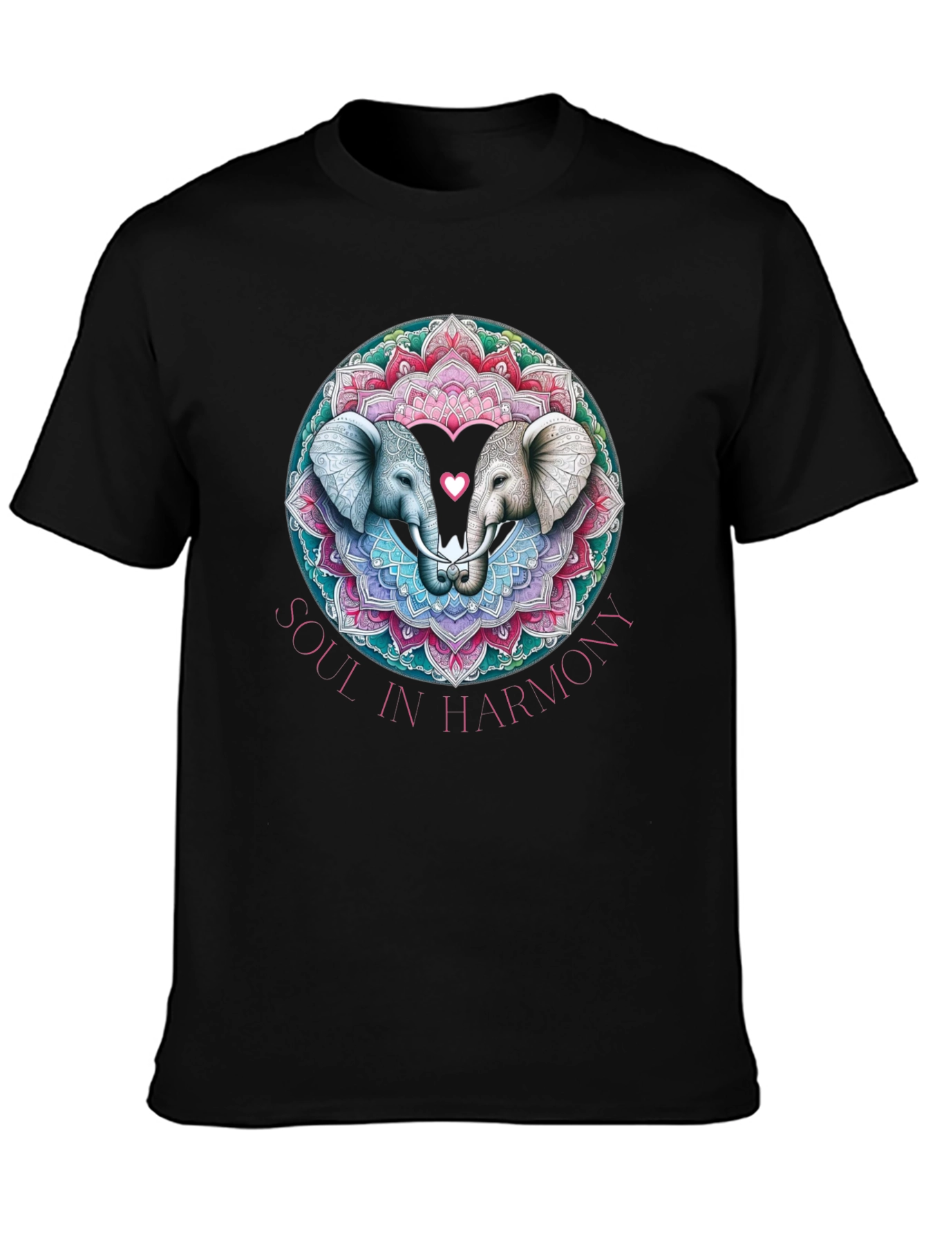 Soul in Harmony Elephant Graphic Tee
