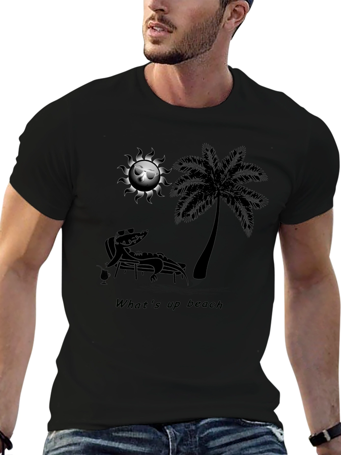 Relaxing Gator Beach T-Shirt