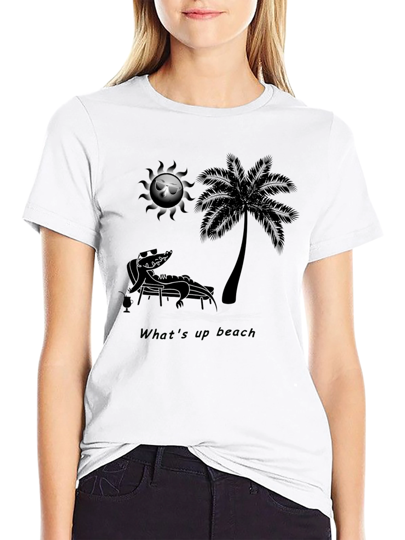 Relaxing Gator Beach T-Shirt