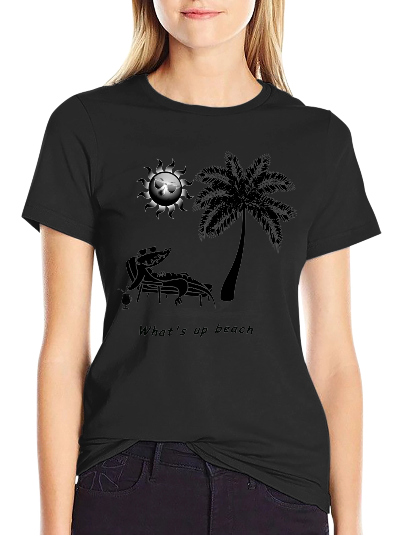 Relaxing Gator Beach T-Shirt
