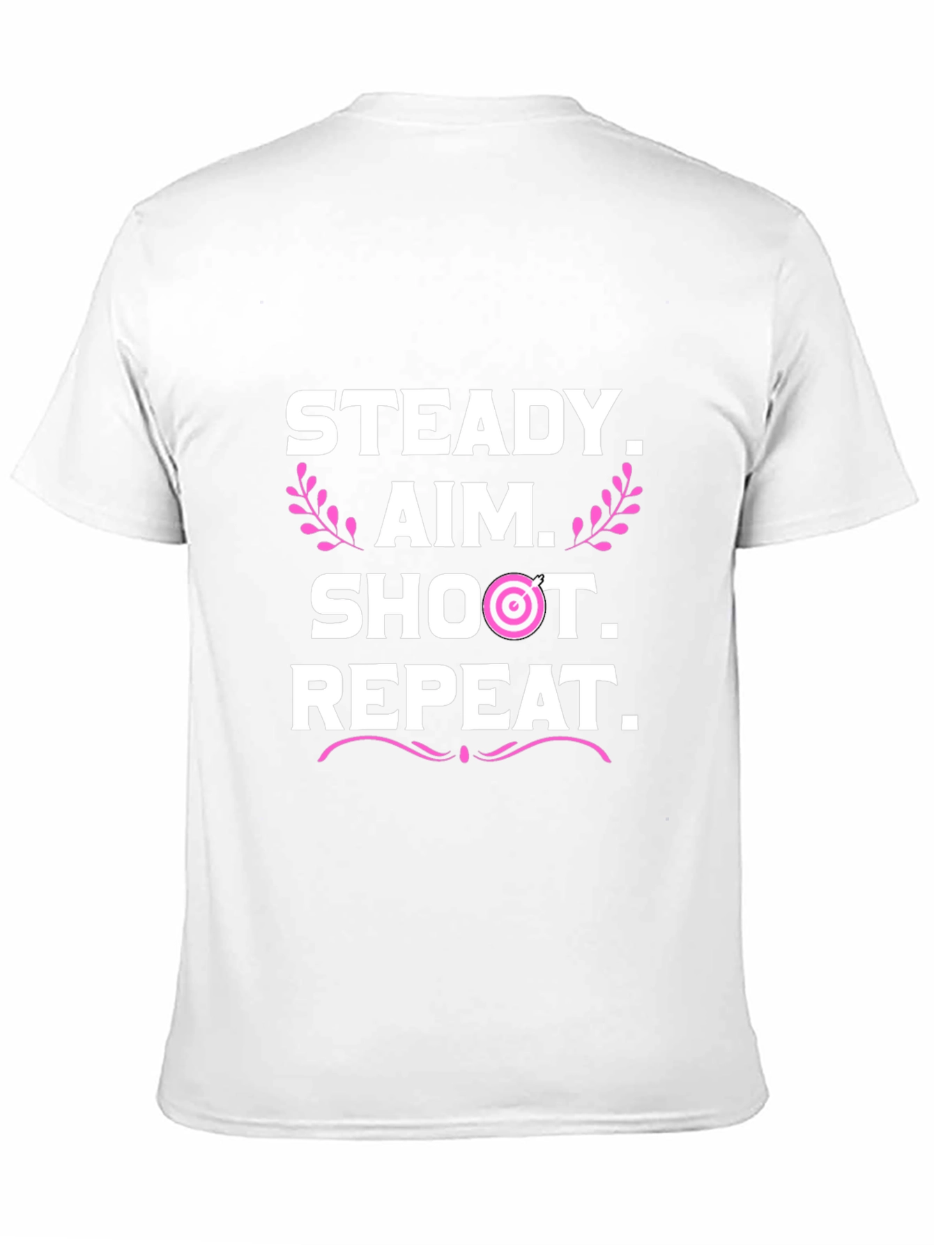 Steady Aim Shoot Repeat Graphic Tee