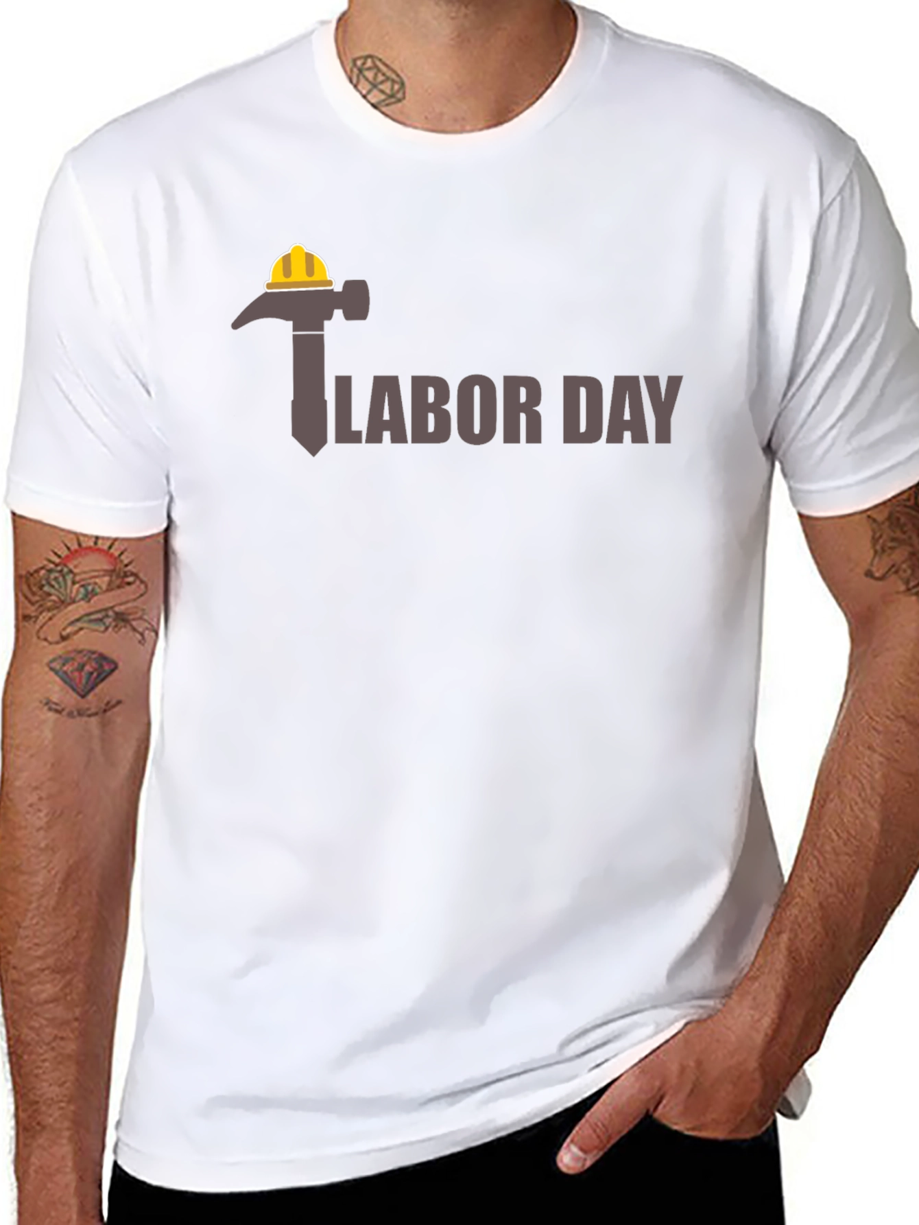 Labor Day T-Shirt - Construction Theme