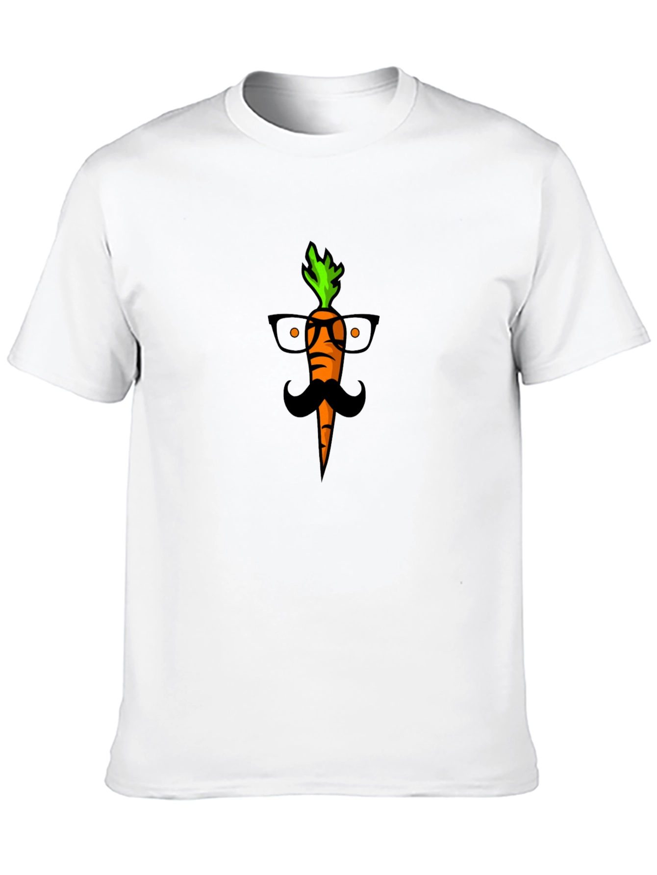 Mr. Carrot Tee - Quirky Graphic Print