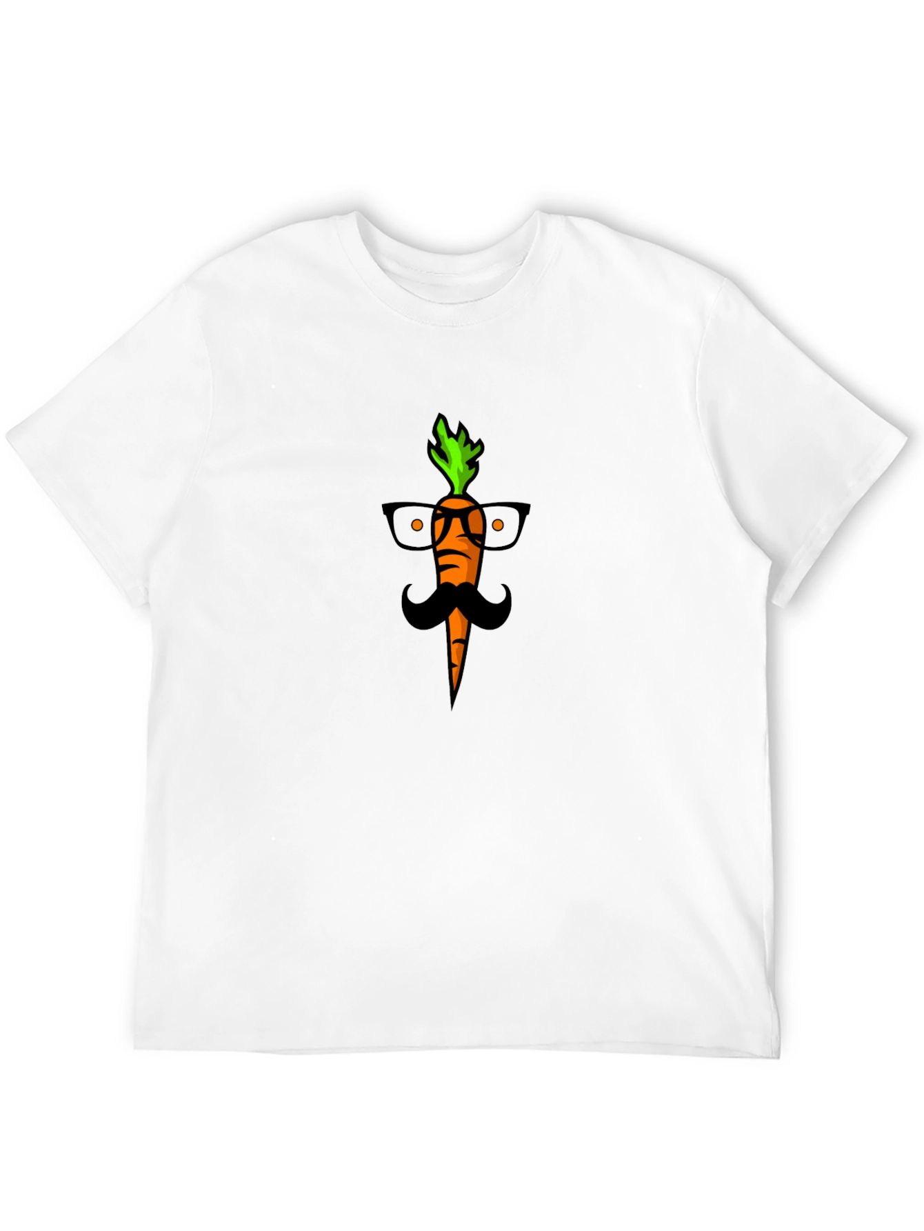Mr. Carrot Tee - Quirky Graphic Print