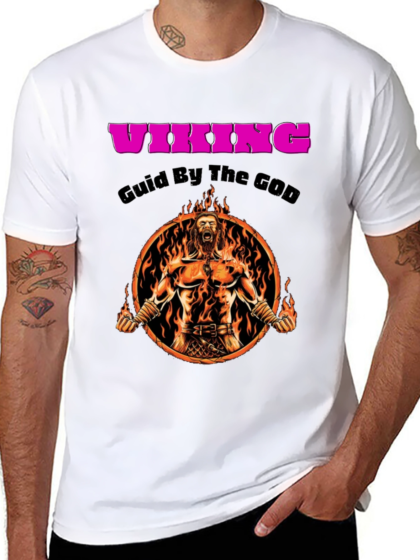 Viking Guided By The God T-Shirt