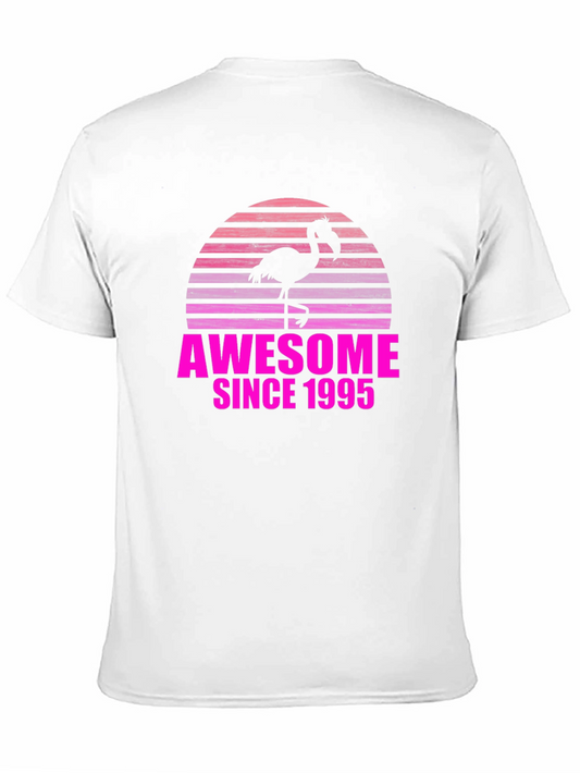 Awesome Since 1995 Flamingo T-Shirt