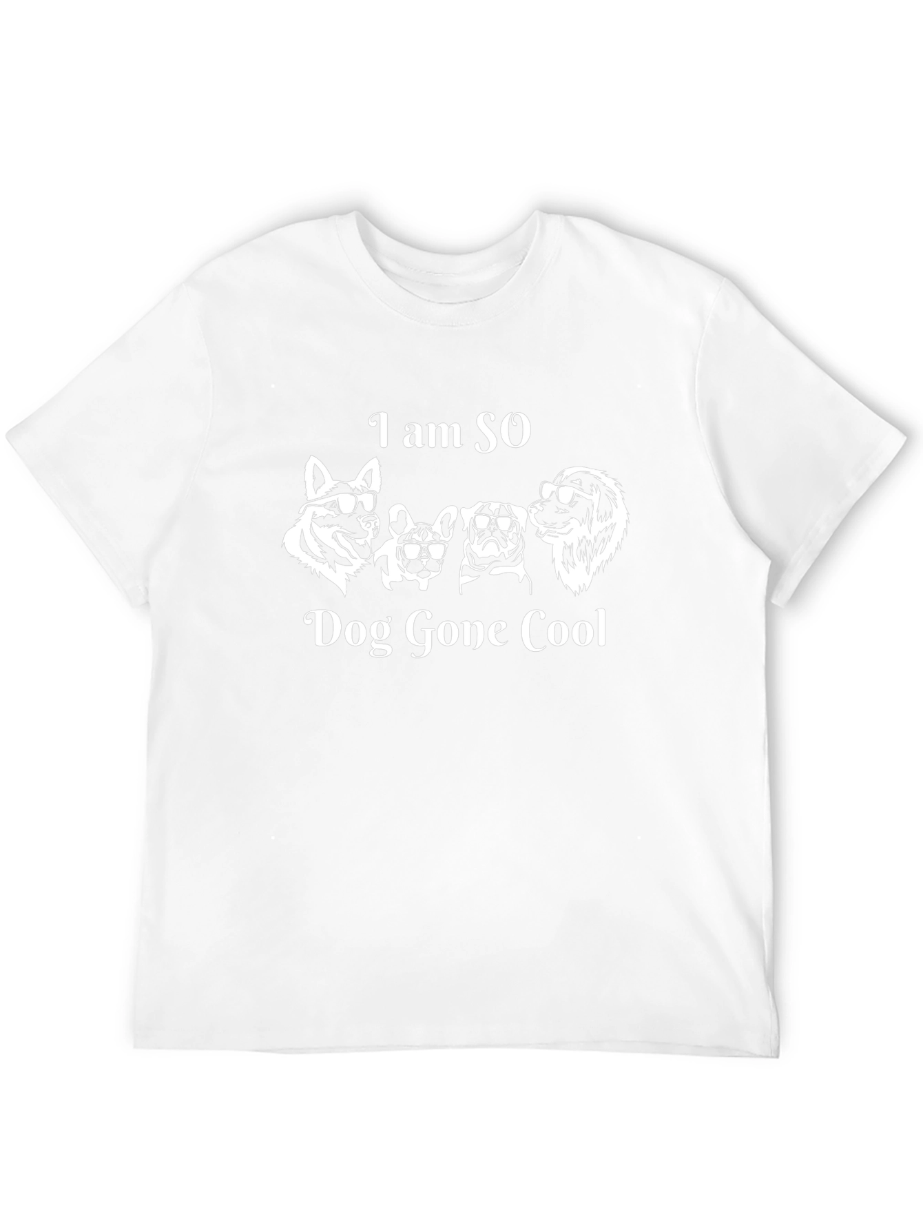 Dog Gone Cool Graphic Tee - Black