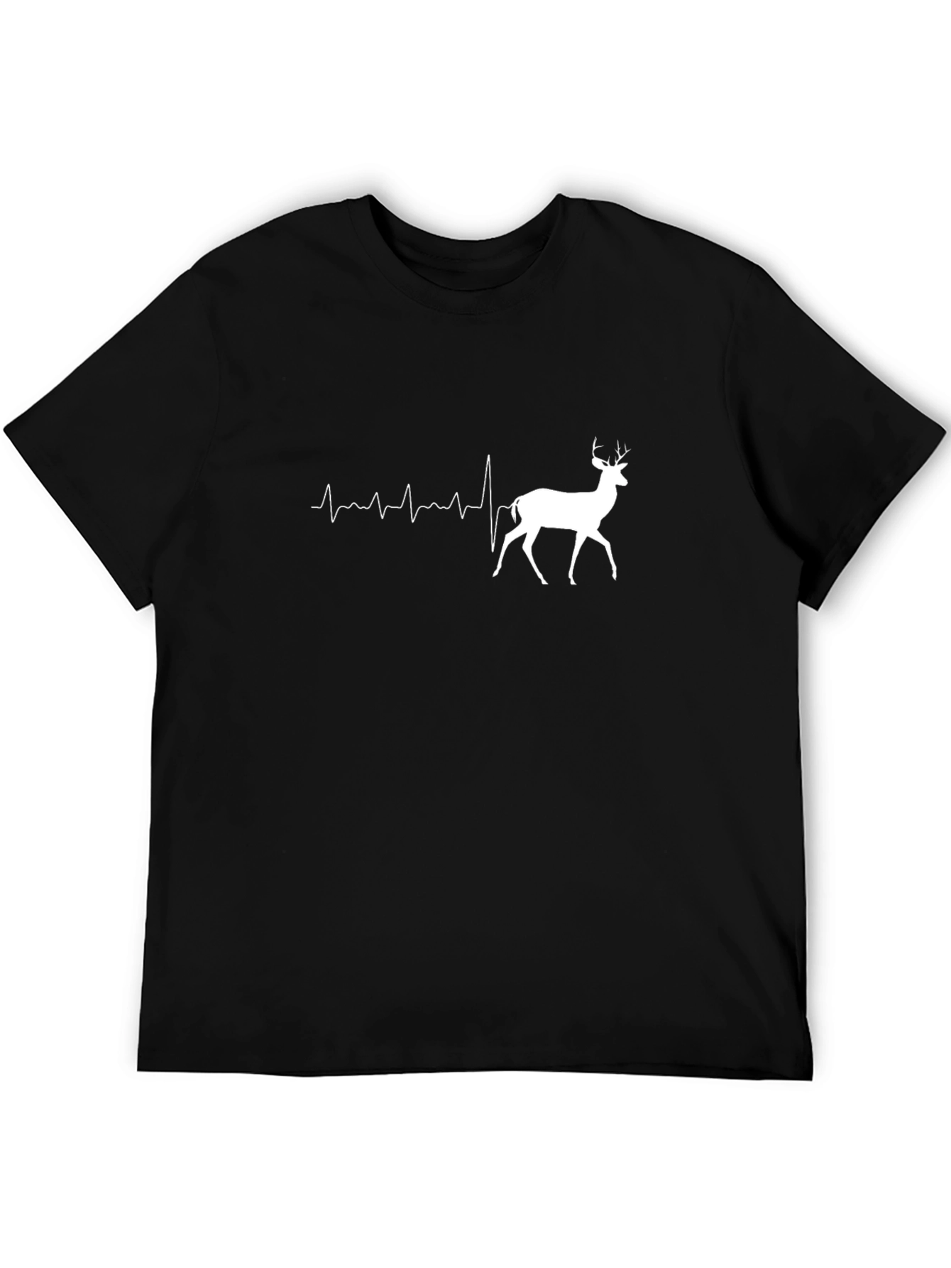 Deer Heartbeat T-Shirt - Nature Lover Tee