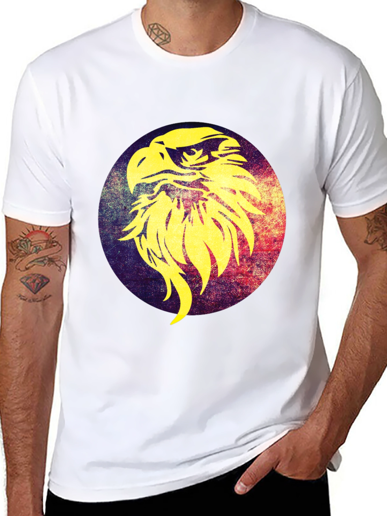 Eagle Graphic Black T-Shirt
