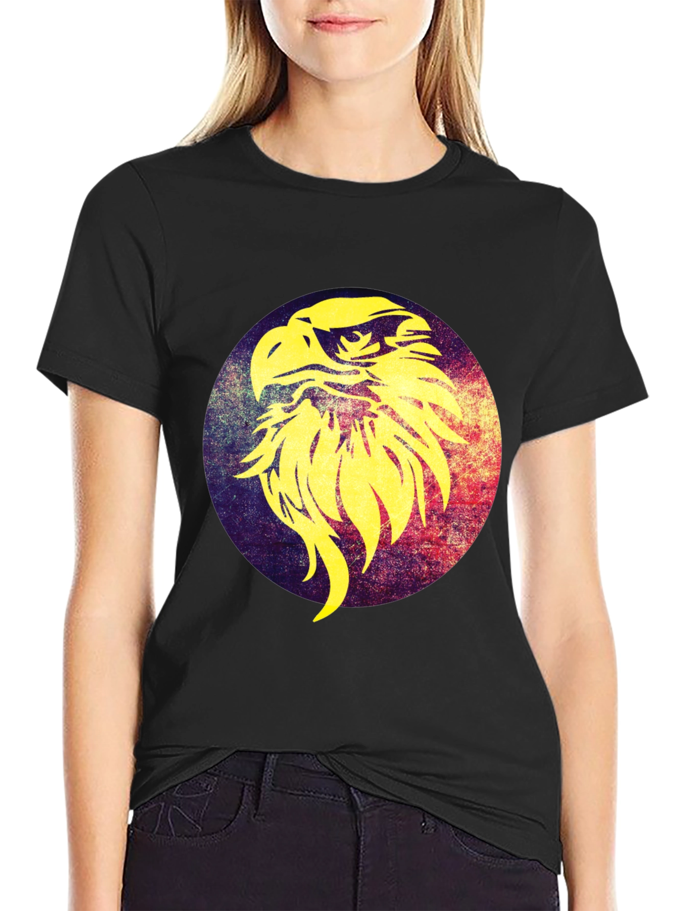 Eagle Graphic Black T-Shirt