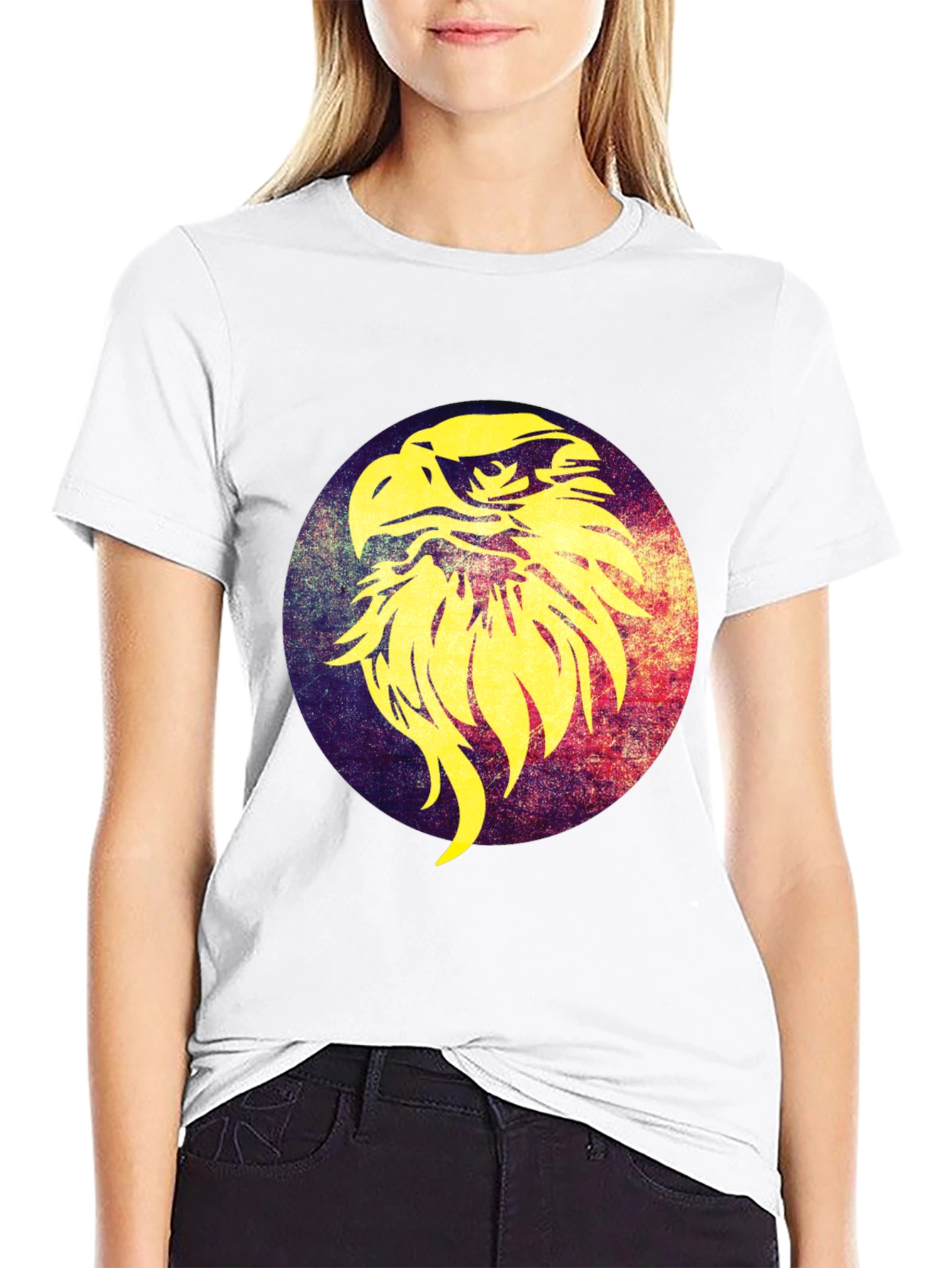 Eagle Graphic Black T-Shirt