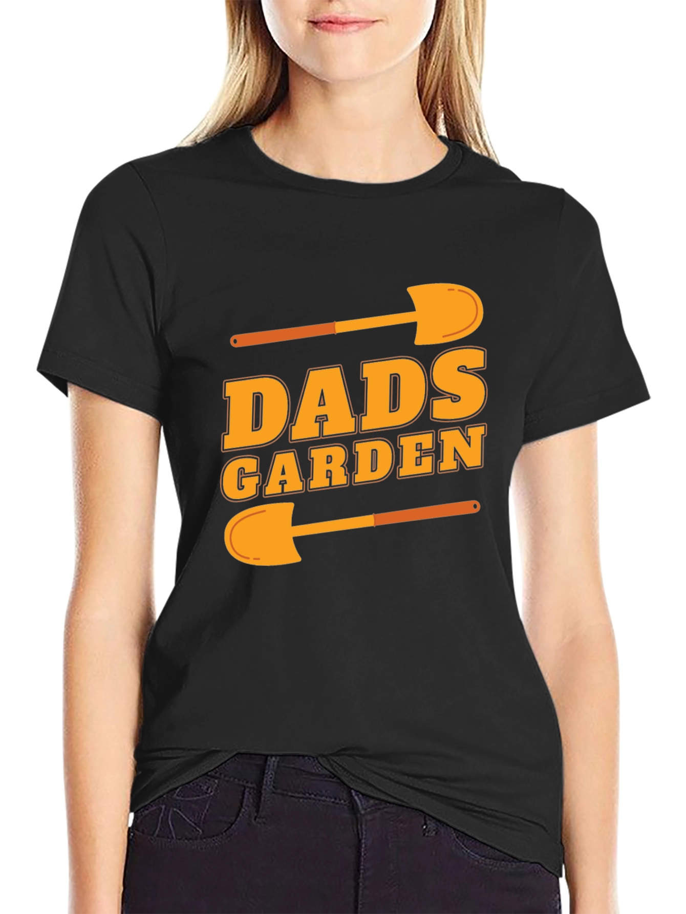 Dads Garden Black Graphic Tee