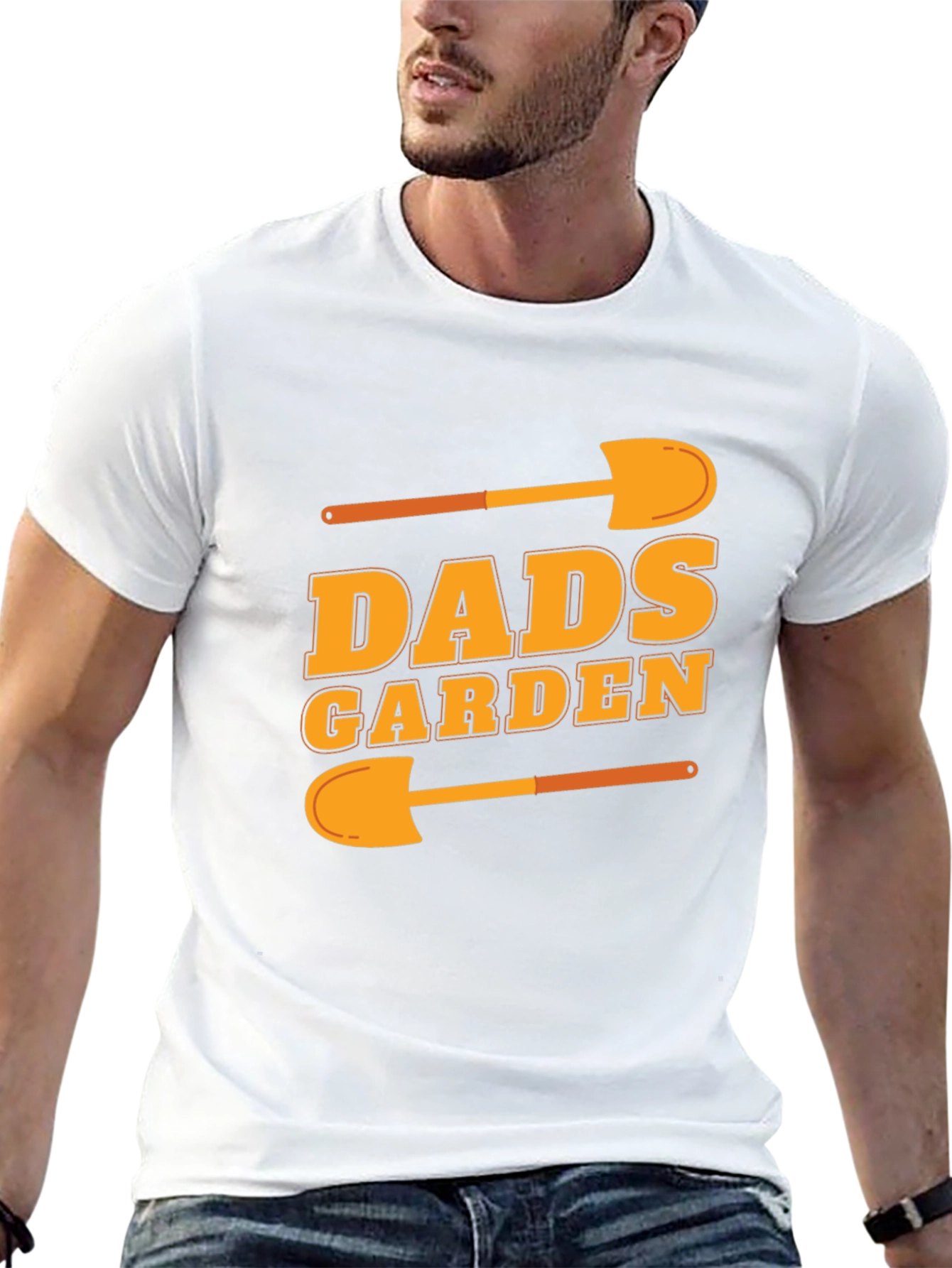 Dads Garden Black Graphic Tee