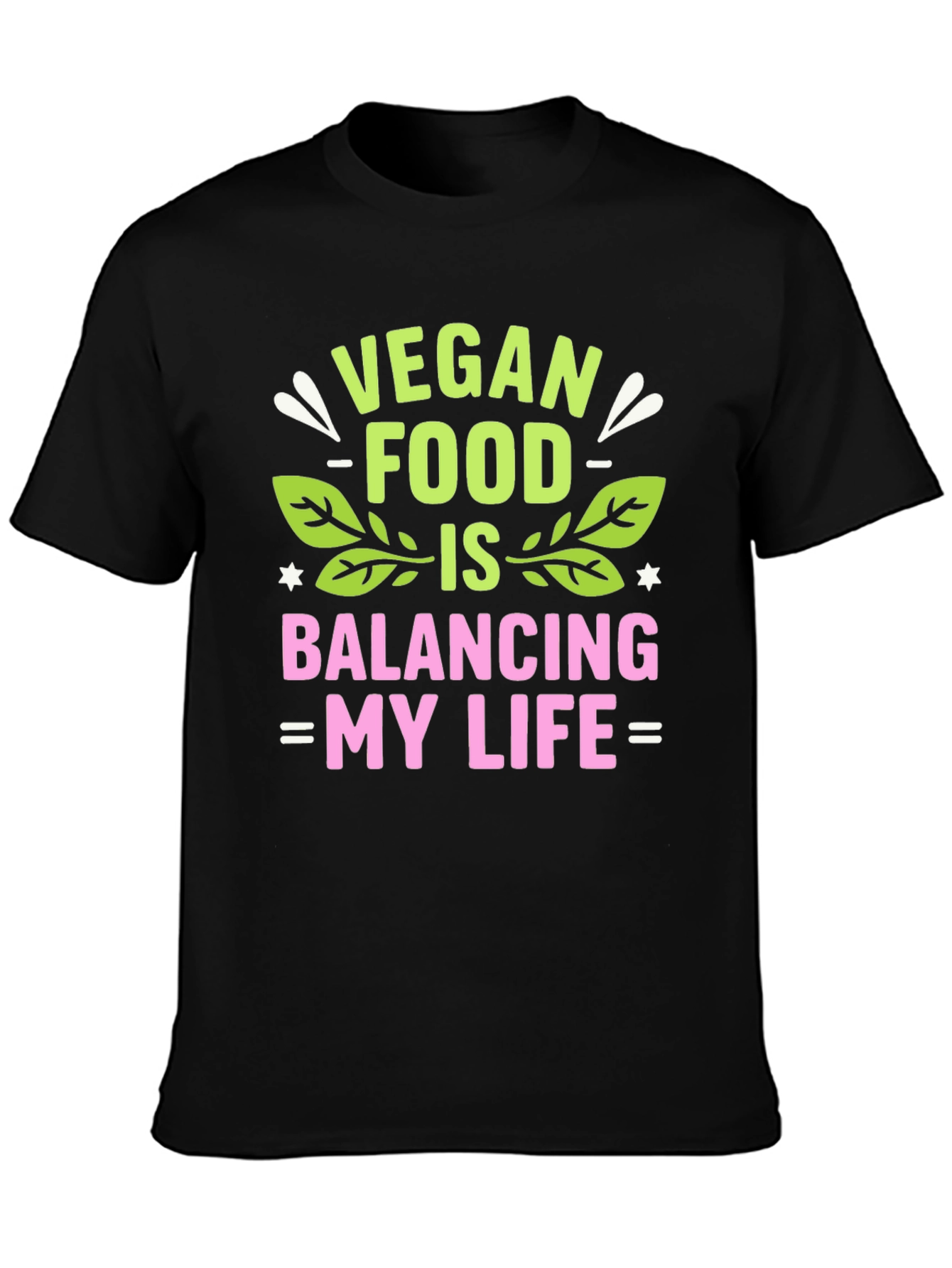 Vegan Food Balancing Life T-Shirt