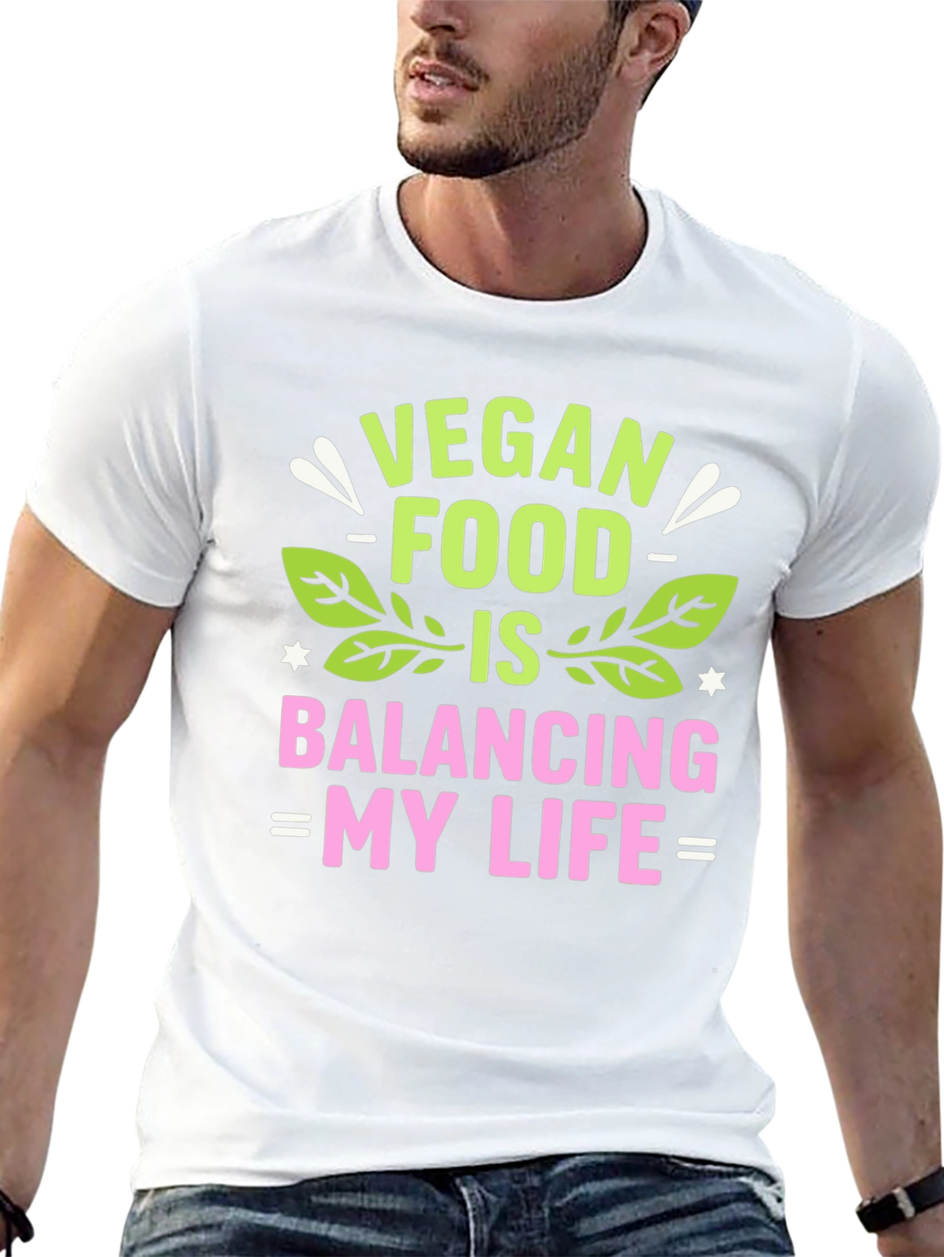 Vegan Food Balancing Life T-Shirt