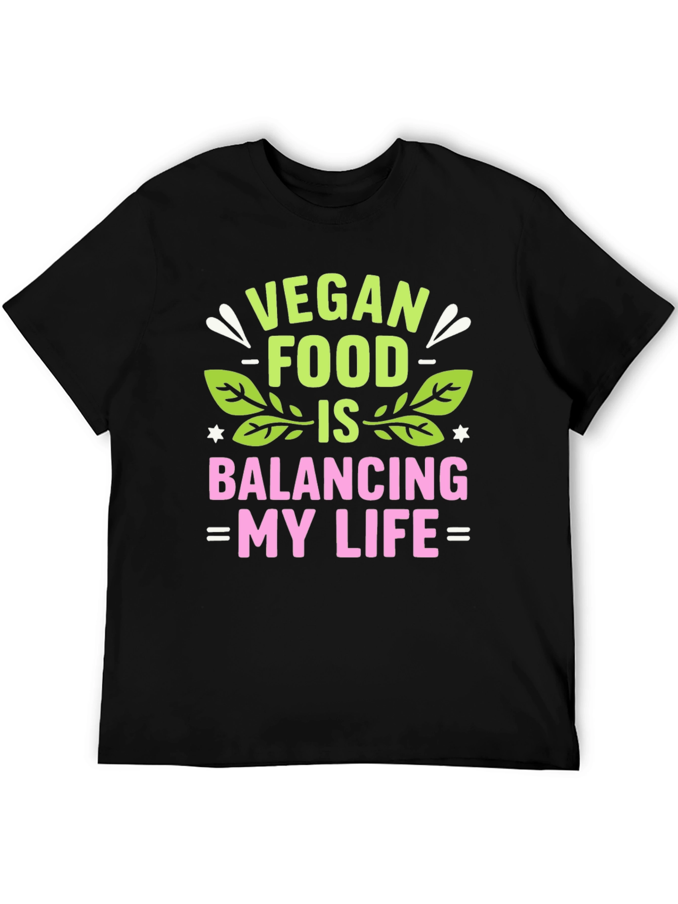 Vegan Food Balancing Life T-Shirt