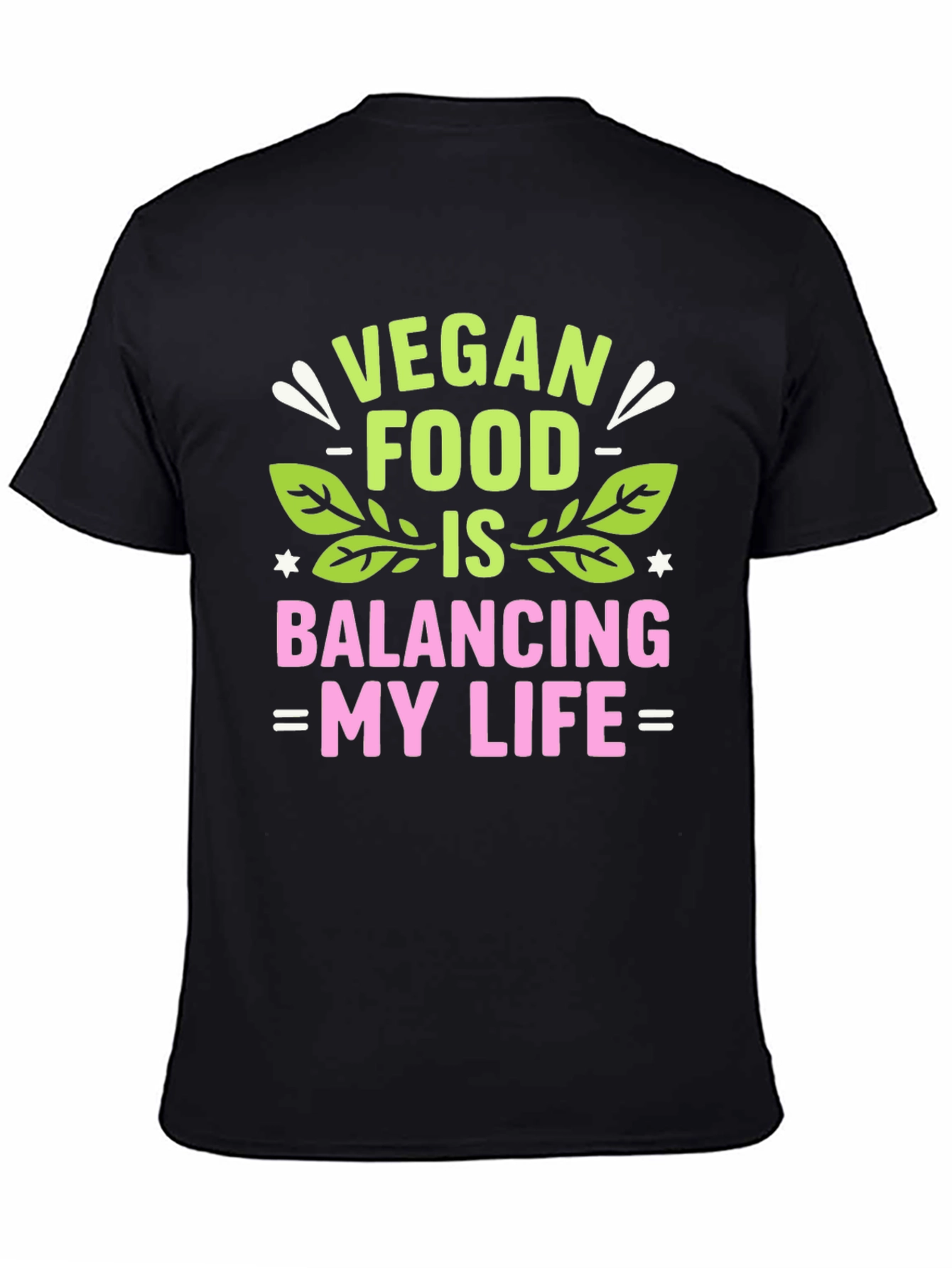 Vegan Food Balancing Life T-Shirt