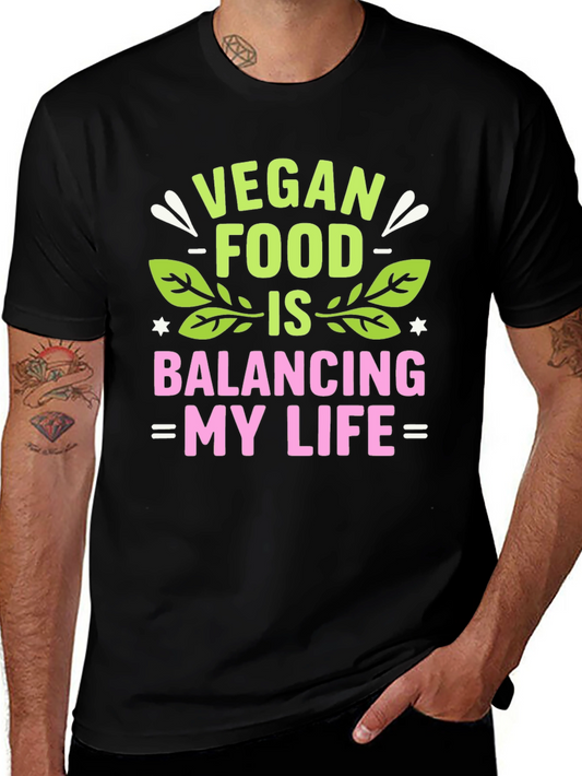 Vegan Food Balancing Life T-Shirt