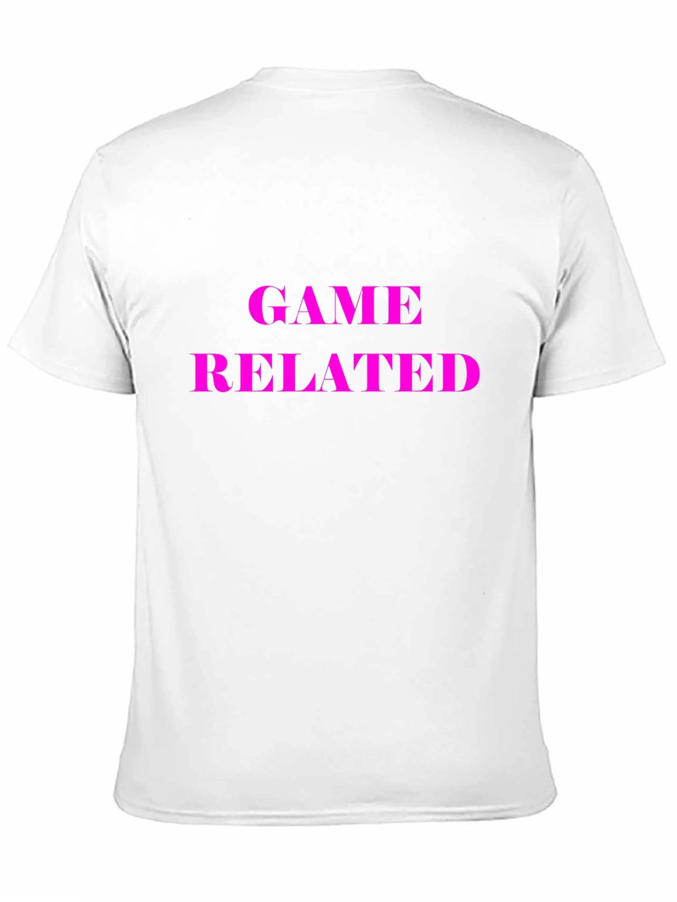 Game Related Black Graphic Tee