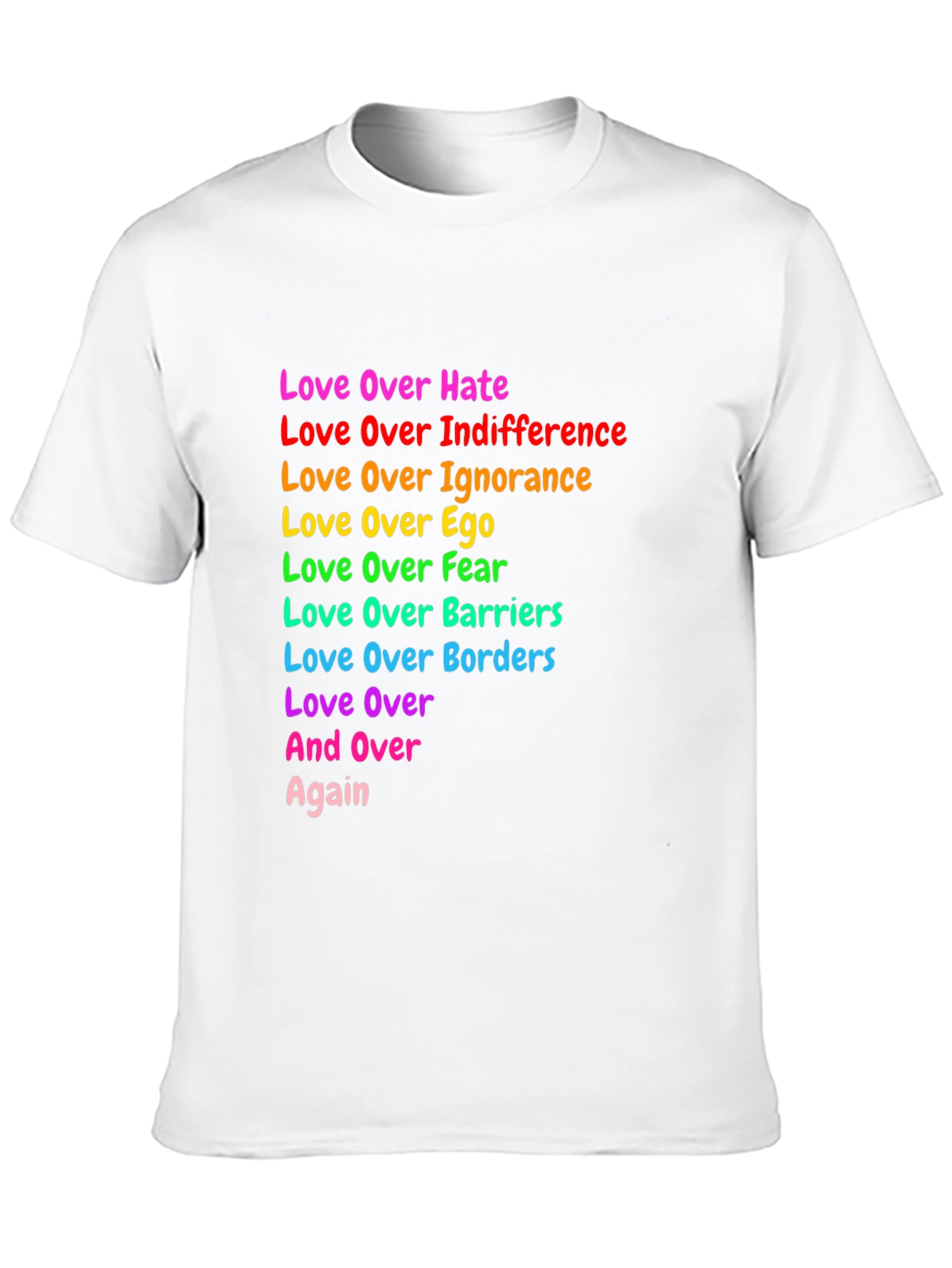 Love Over Rainbow Pride T-Shirt