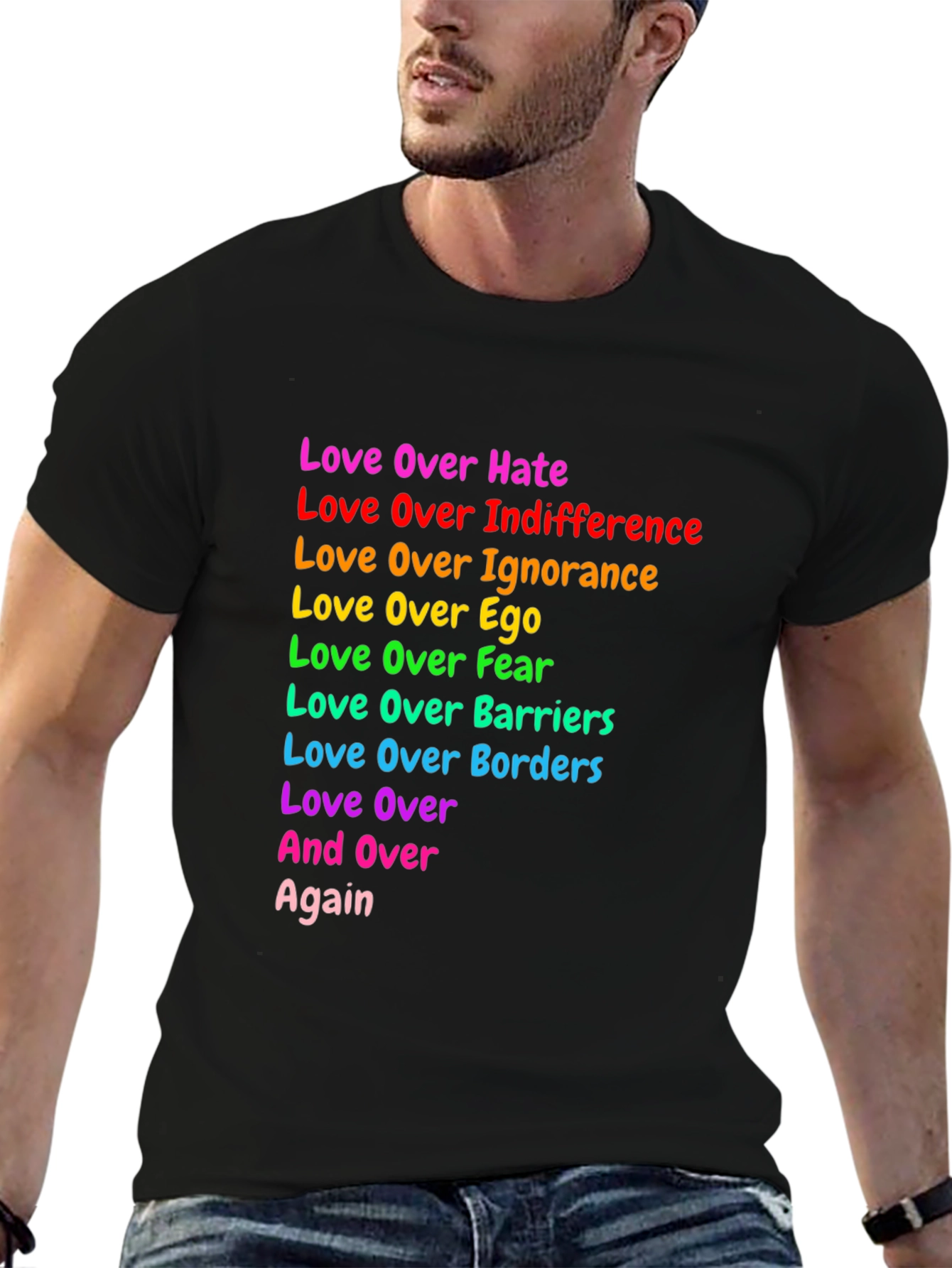 Love Over Rainbow Pride T-Shirt