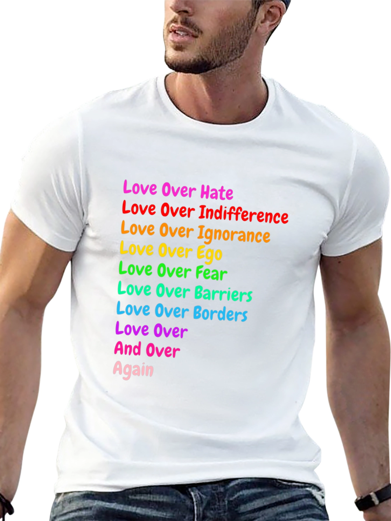 Love Over Rainbow Pride T-Shirt