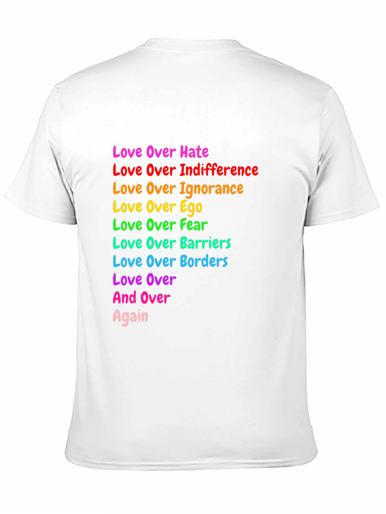 Love Over Rainbow Pride T-Shirt