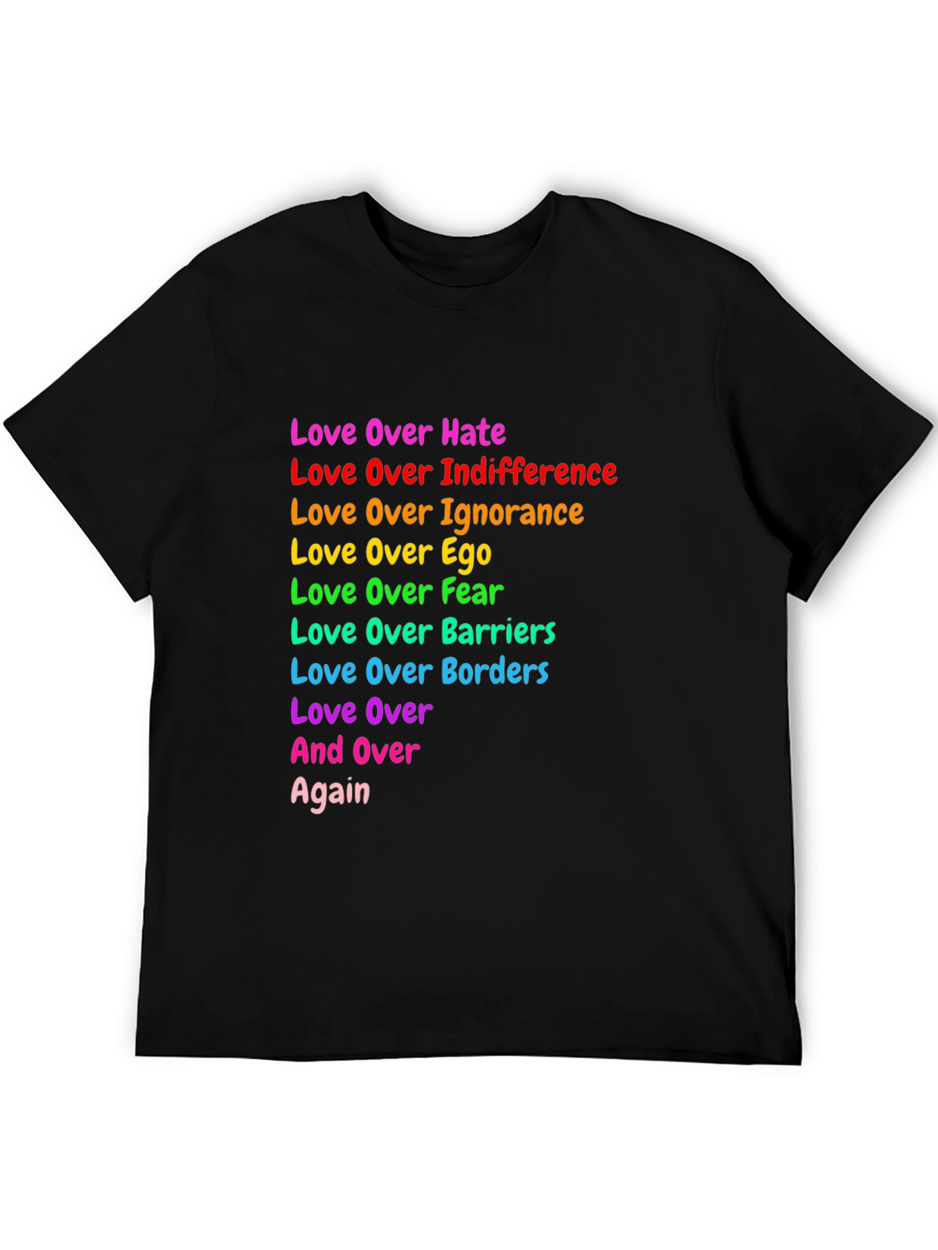 Love Over Rainbow Pride T-Shirt