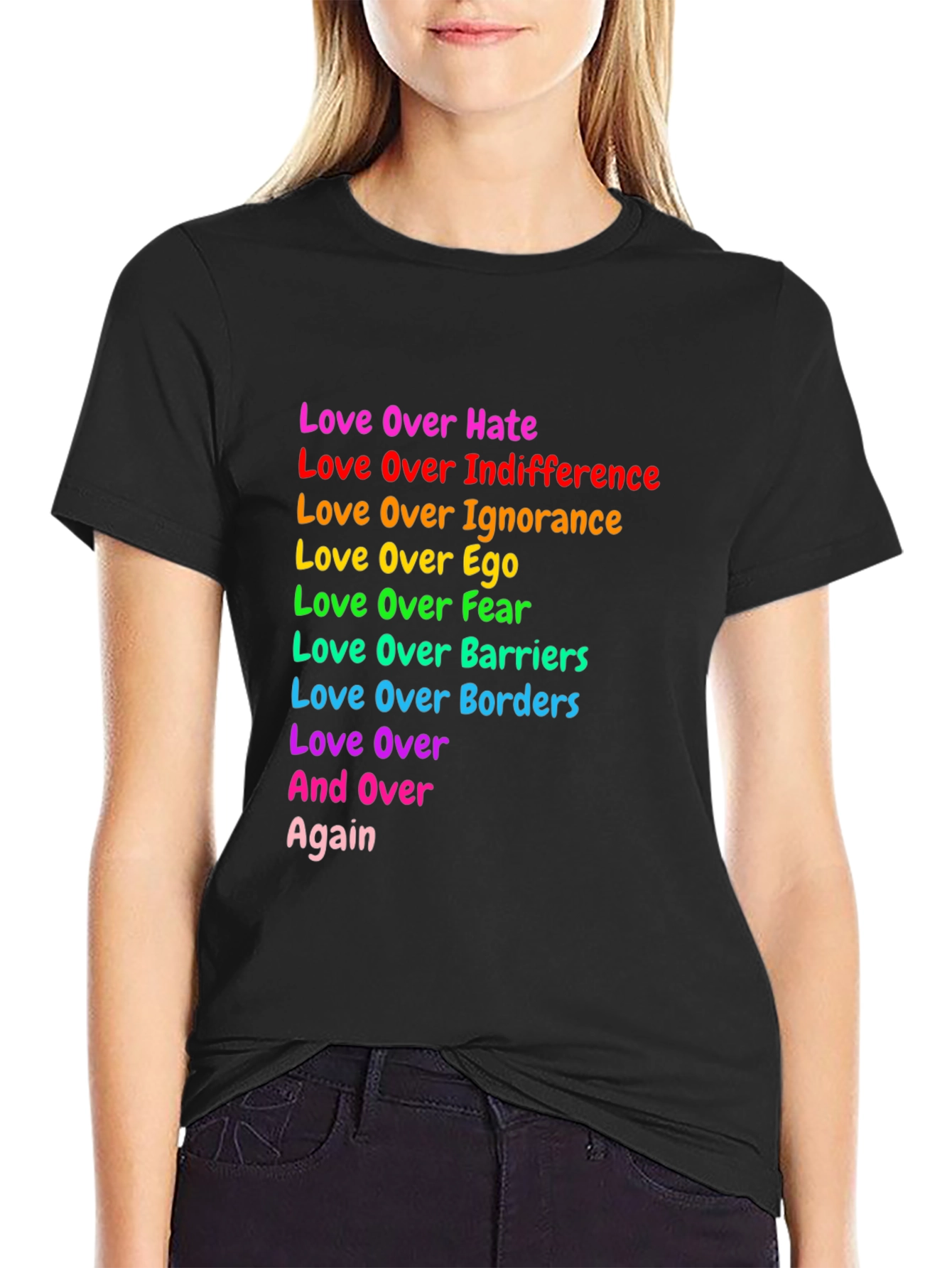 Love Over Rainbow Pride T-Shirt