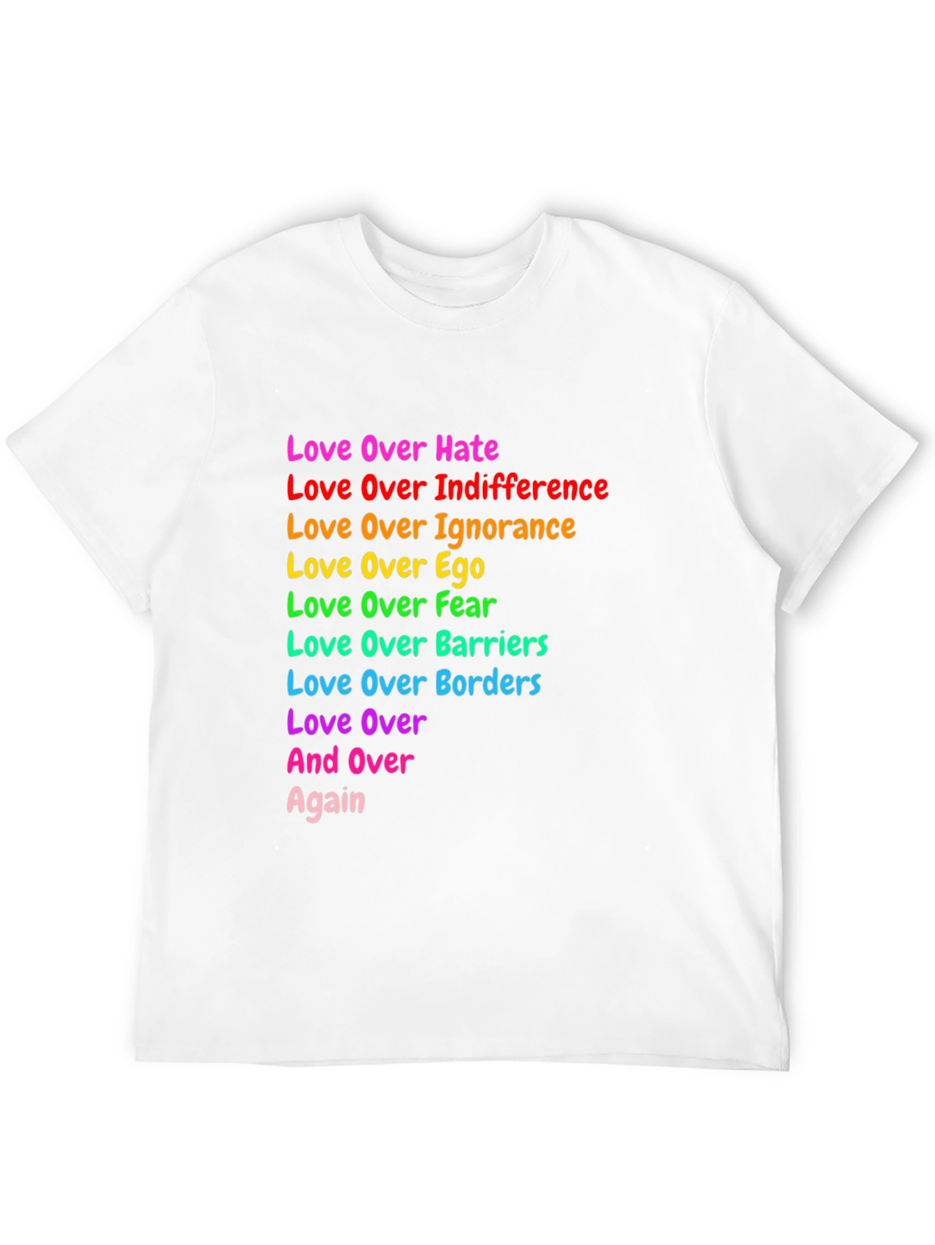 Love Over Rainbow Pride T-Shirt
