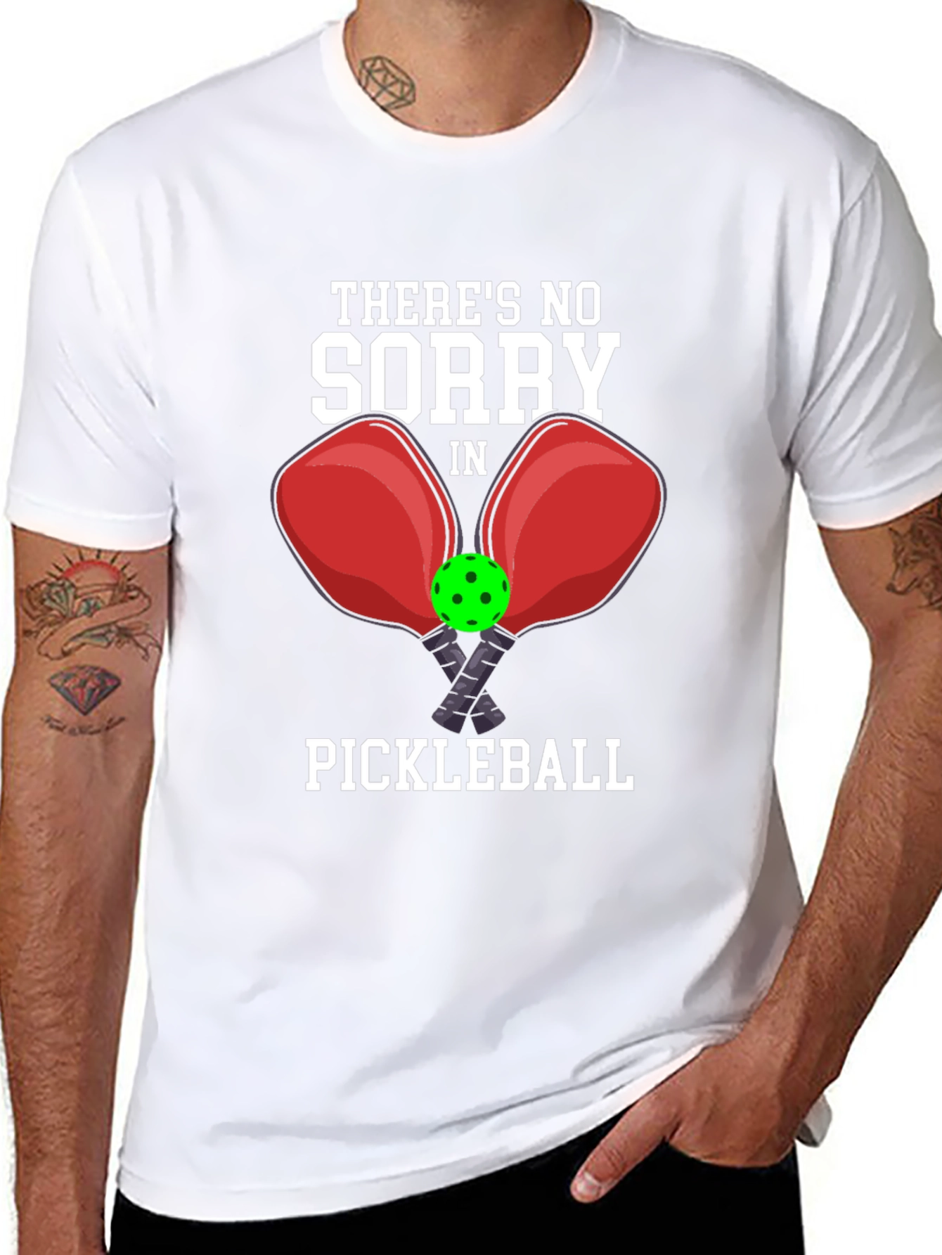 Pickleball T-Shirt - No Sorry In Pickleball