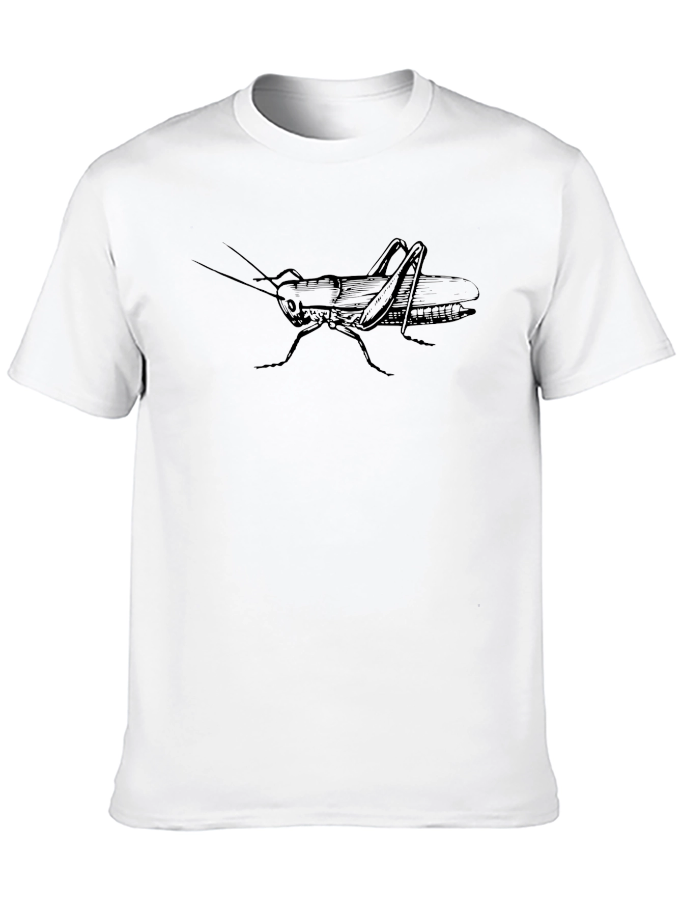 Grasshopper Graphic Black T-Shirt
